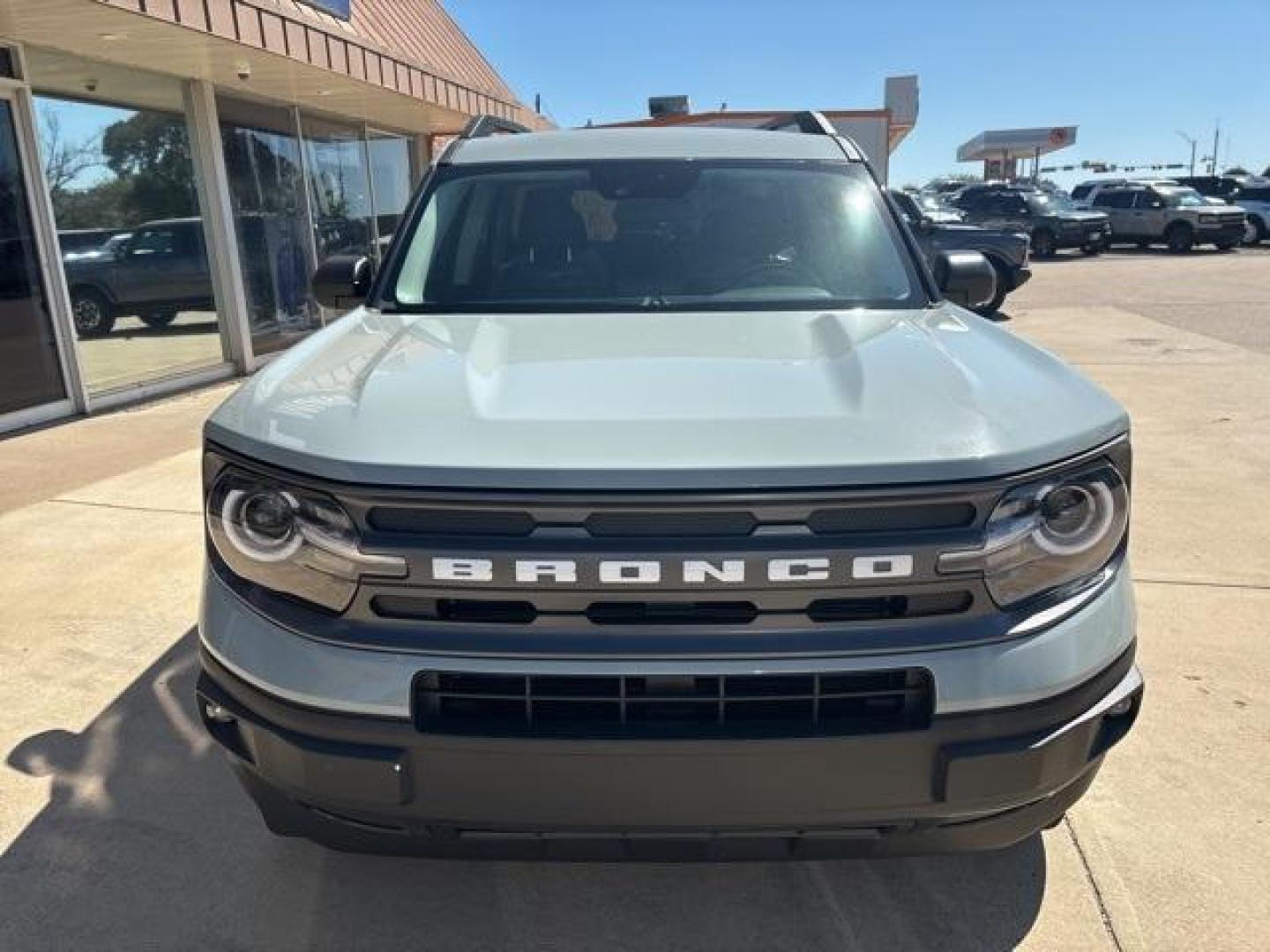 2024 Cactus /Ebony Ford Bronco Sport Big Bend (3FMCR9B67RR) with an 1.5L EcoBoost engine, Automatic transmission, located at 1105 E Mulberry, Kaufman, TX, 75142, (972) 962-2151, 32.589550, -96.300926 - Cactus Gray 2024 Ford Bronco Sport 4D Sport Utility Big Bend 4WD 8-Speed Automatic 1.5L EcoBoost<br><br>25/29 City/Highway MPG<br><br><br>Please call Paul Murrey Ford Inc. In Kaufman Texas A Family Dealership Since 1952 Serving the Dallas Fort Worth and East Texas areas for over 70 years. Please cal - Photo#7