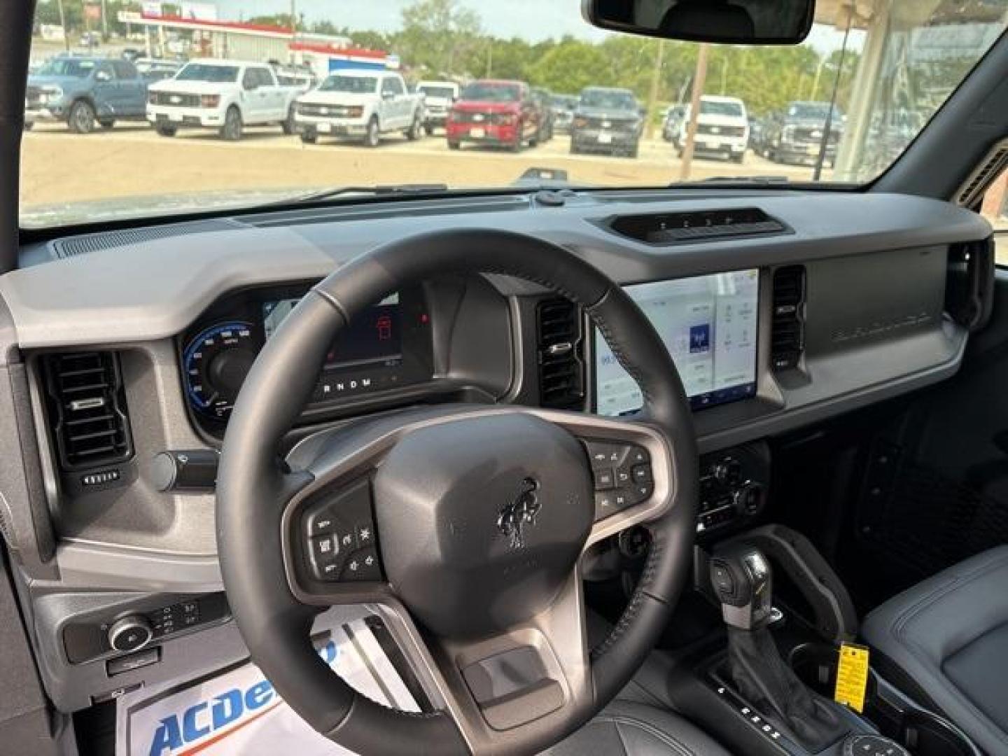 2024 Gray Metallic /Dark Gray W/Black Onyx Ford Bronco Big Bend (1FMDE7BH0RL) with an 2.3L EcoBoost I-4 engine, Automatic transmission, located at 1105 E Mulberry, Kaufman, TX, 75142, (972) 962-2151, 32.589550, -96.300926 - Carbonized Gray Metallic 2024 Ford Bronco 4D Sport Utility Big Bend 4WD 10-Speed Automatic 2.3L EcoBoost I-4<br><br><br>Please call Paul Murrey Ford Inc. In Kaufman Texas A Family Dealership Since 1952 Serving the Dallas Fort Worth and East Texas areas for over 70 years. Please call 972-962-2151 www - Photo#12