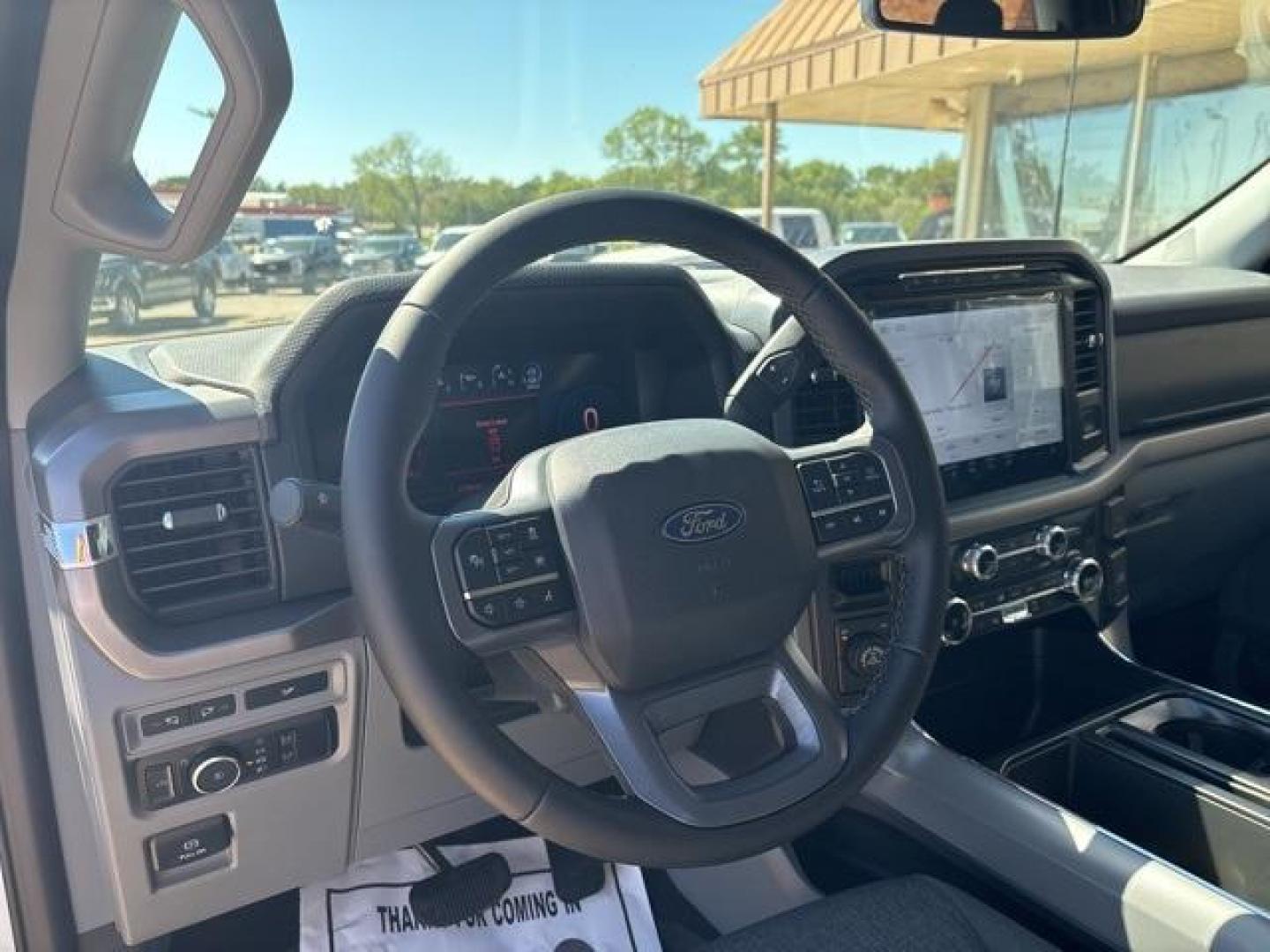 2024 Oxford White /Black W/Medium Dark Slate Ford F-150 XLT (1FTFW3L56RK) with an 5.0L V8 engine, Automatic transmission, located at 1105 E Mulberry, Kaufman, TX, 75142, (972) 962-2151, 32.589550, -96.300926 - White / Oxford White 2024 Ford F-150 4D SuperCrew XLT 4WD 10-Speed Automatic 5.0L V8 4WD.<br><br><br>Please call Paul Murrey Ford Inc. In Kaufman Texas A Family Dealership Since 1952 Serving the Dallas Fort Worth and East Texas areas for over 70 years. Please call 972-962-2151 www.murreyford.com www - Photo#13