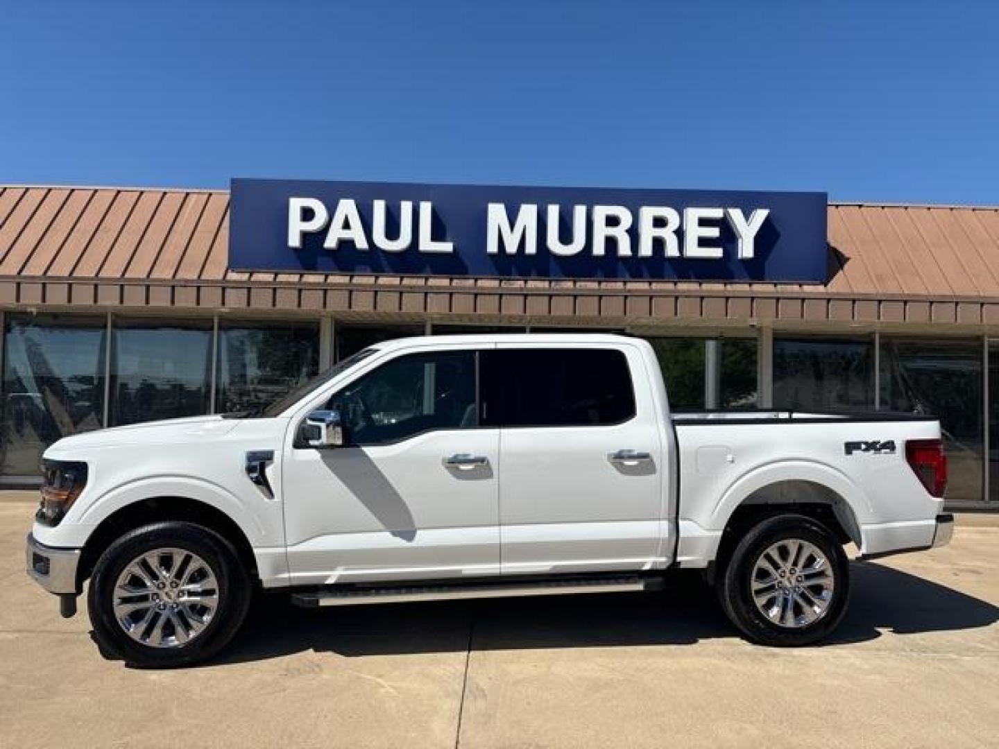 2024 Oxford White /Black W/Medium Dark Slate Ford F-150 XLT (1FTFW3L56RK) with an 5.0L V8 engine, Automatic transmission, located at 1105 E Mulberry, Kaufman, TX, 75142, (972) 962-2151, 32.589550, -96.300926 - White / Oxford White 2024 Ford F-150 4D SuperCrew XLT 4WD 10-Speed Automatic 5.0L V8 4WD.<br><br><br>Please call Paul Murrey Ford Inc. In Kaufman Texas A Family Dealership Since 1952 Serving the Dallas Fort Worth and East Texas areas for over 70 years. Please call 972-962-2151 www.murreyford.com www - Photo#0