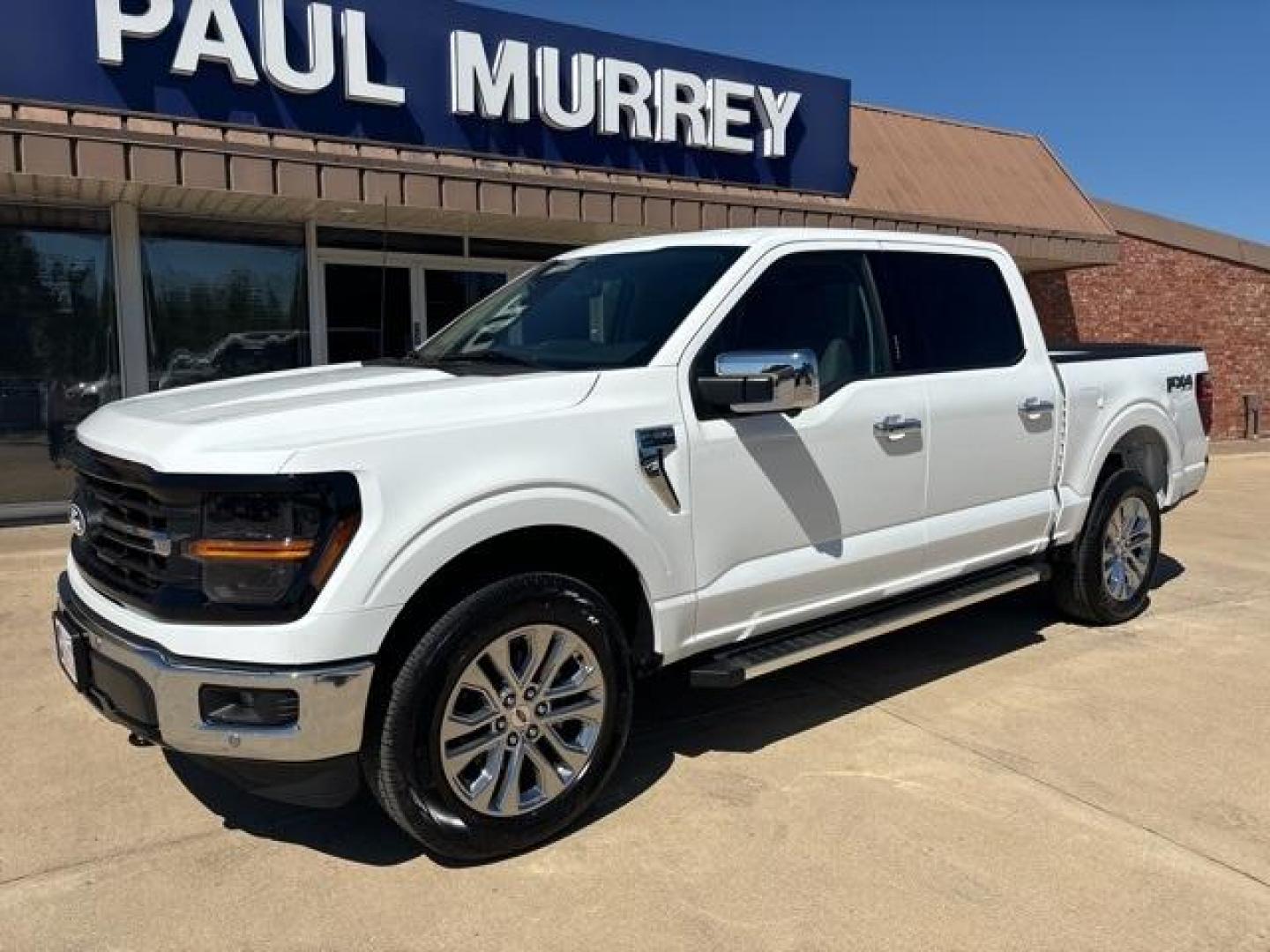 2024 Oxford White /Black W/Medium Dark Slate Ford F-150 XLT (1FTFW3L56RK) with an 5.0L V8 engine, Automatic transmission, located at 1105 E Mulberry, Kaufman, TX, 75142, (972) 962-2151, 32.589550, -96.300926 - White / Oxford White 2024 Ford F-150 4D SuperCrew XLT 4WD 10-Speed Automatic 5.0L V8 4WD.<br><br><br>Please call Paul Murrey Ford Inc. In Kaufman Texas A Family Dealership Since 1952 Serving the Dallas Fort Worth and East Texas areas for over 70 years. Please call 972-962-2151 www.murreyford.com www - Photo#2