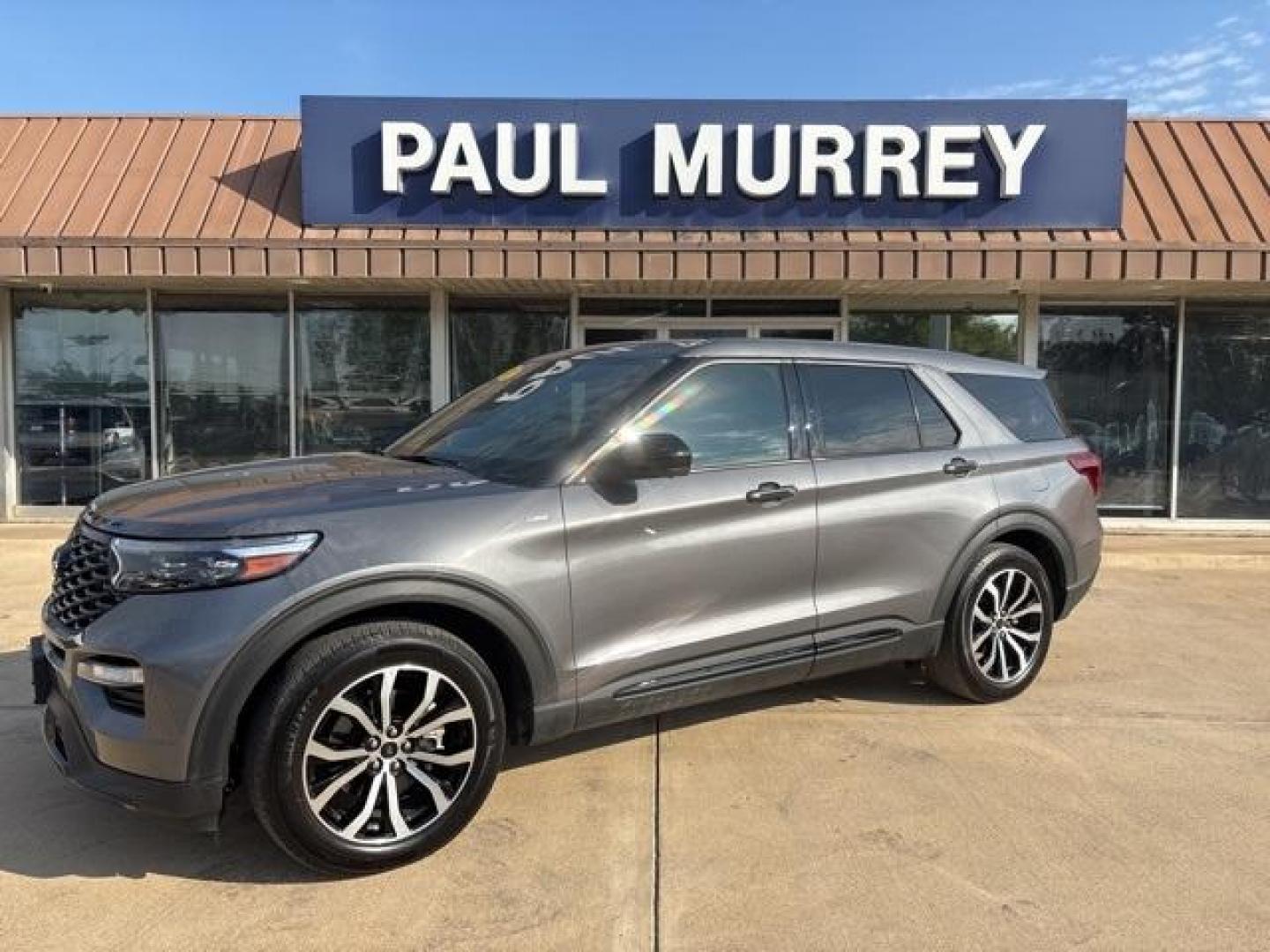 2022 Gray /Ebony Ford Explorer ST-Line (1FMSK7KH2NG) with an 2.3L EcoBoost I-4 engine, Automatic transmission, located at 1105 E Mulberry, Kaufman, TX, 75142, (972) 962-2151, 32.589550, -96.300926 - Photo#0