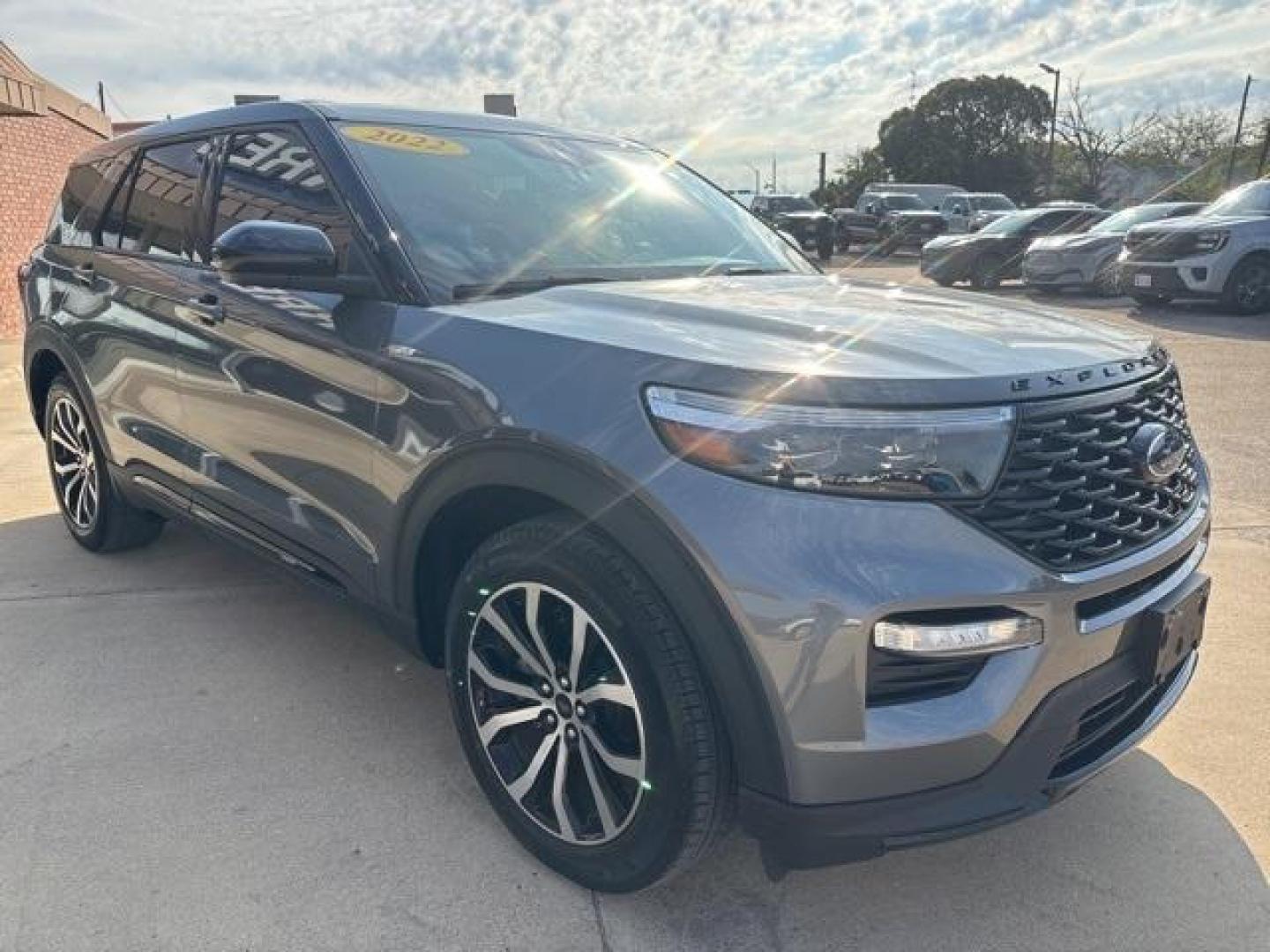 2022 Gray /Ebony Ford Explorer ST-Line (1FMSK7KH2NG) with an 2.3L EcoBoost I-4 engine, Automatic transmission, located at 1105 E Mulberry, Kaufman, TX, 75142, (972) 962-2151, 32.589550, -96.300926 - Photo#6