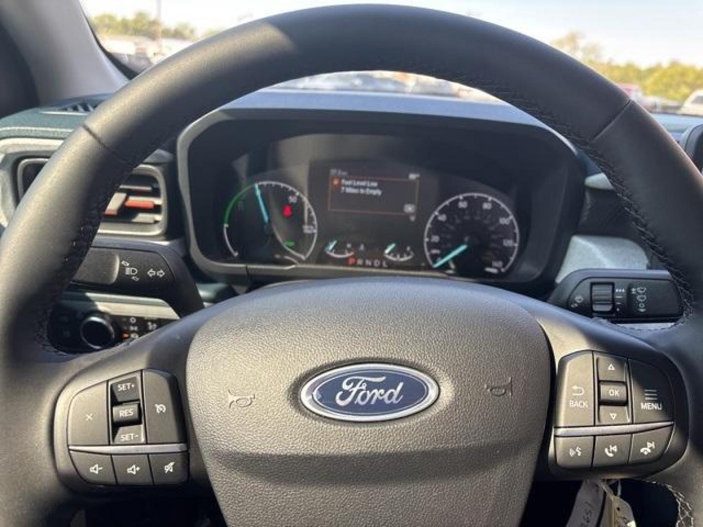 2024 Cactus Gray /Navy Pier Ford Maverick XLT (3FTTW8H31RR) with an 2.5L I-4 Hybrid engine, CVT transmission, located at 1105 E Mulberry, Kaufman, TX, 75142, (972) 962-2151, 32.589550, -96.300926 - Cactus Gray 2024 Ford Maverick 4D Crew Cab XLT FWD CVT 2.5L I-4 Hybrid 2.5L I-4 Hybrid.<br><br>42/33 City/Highway MPG<br><br><br>Please call Paul Murrey Ford Inc. In Kaufman Texas A Family Dealership Since 1952 Serving the Dallas Fort Worth and East Texas areas for over 70 years. Please call 972-962 - Photo#21