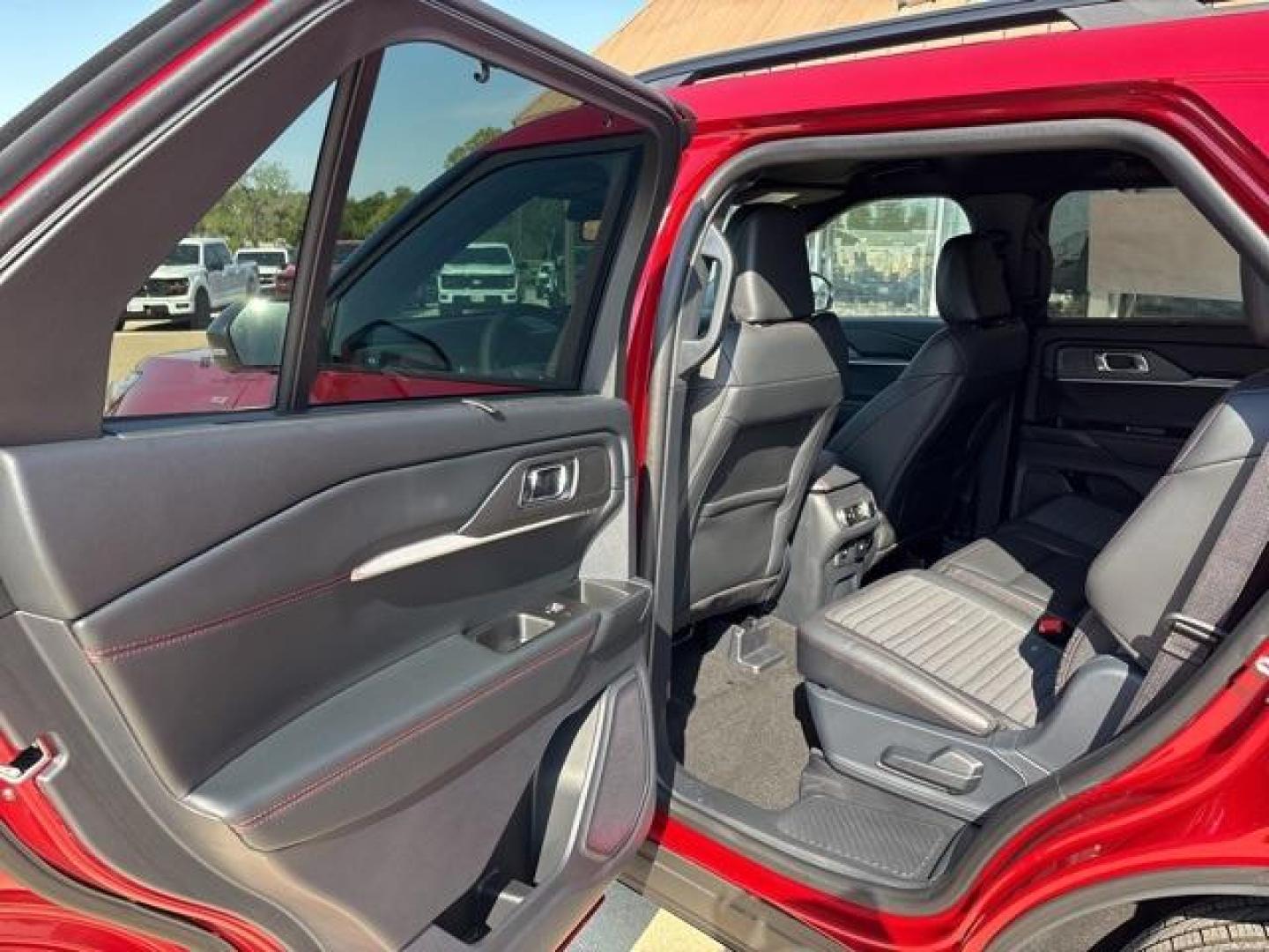 2025 Red Metallic /Onyx Ford Explorer ST-Line (1FMUK7KHXSG) with an 2.3L EcoBoost I-4 engine, Automatic transmission, located at 1105 E Mulberry, Kaufman, TX, 75142, (972) 962-2151, 32.589550, -96.300926 - Red Metallic 2025 Ford Explorer 4D Sport Utility ST-Line RWD 10-Speed Automatic 2.3L EcoBoost I-4<br><br>20/29 City/Highway MPG<br><br><br>Please call Paul Murrey Ford Inc. In Kaufman Texas A Family Dealership Since 1952 Serving the Dallas Fort Worth and East Texas areas for over 70 years. Please ca - Photo#14