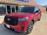 2025 Red Metallic /Onyx Ford Explorer ST-Line (1FMUK7KHXSG) with an 2.3L EcoBoost I-4 engine, Automatic transmission, located at 1105 E Mulberry, Kaufman, TX, 75142, (972) 962-2151, 32.589550, -96.300926 - Red Metallic 2025 Ford Explorer 4D Sport Utility ST-Line RWD 10-Speed Automatic 2.3L EcoBoost I-4<br><br>20/29 City/Highway MPG<br><br><br>Please call Paul Murrey Ford Inc. In Kaufman Texas A Family Dealership Since 1952 Serving the Dallas Fort Worth and East Texas areas for over 70 years. Please ca - Photo#1