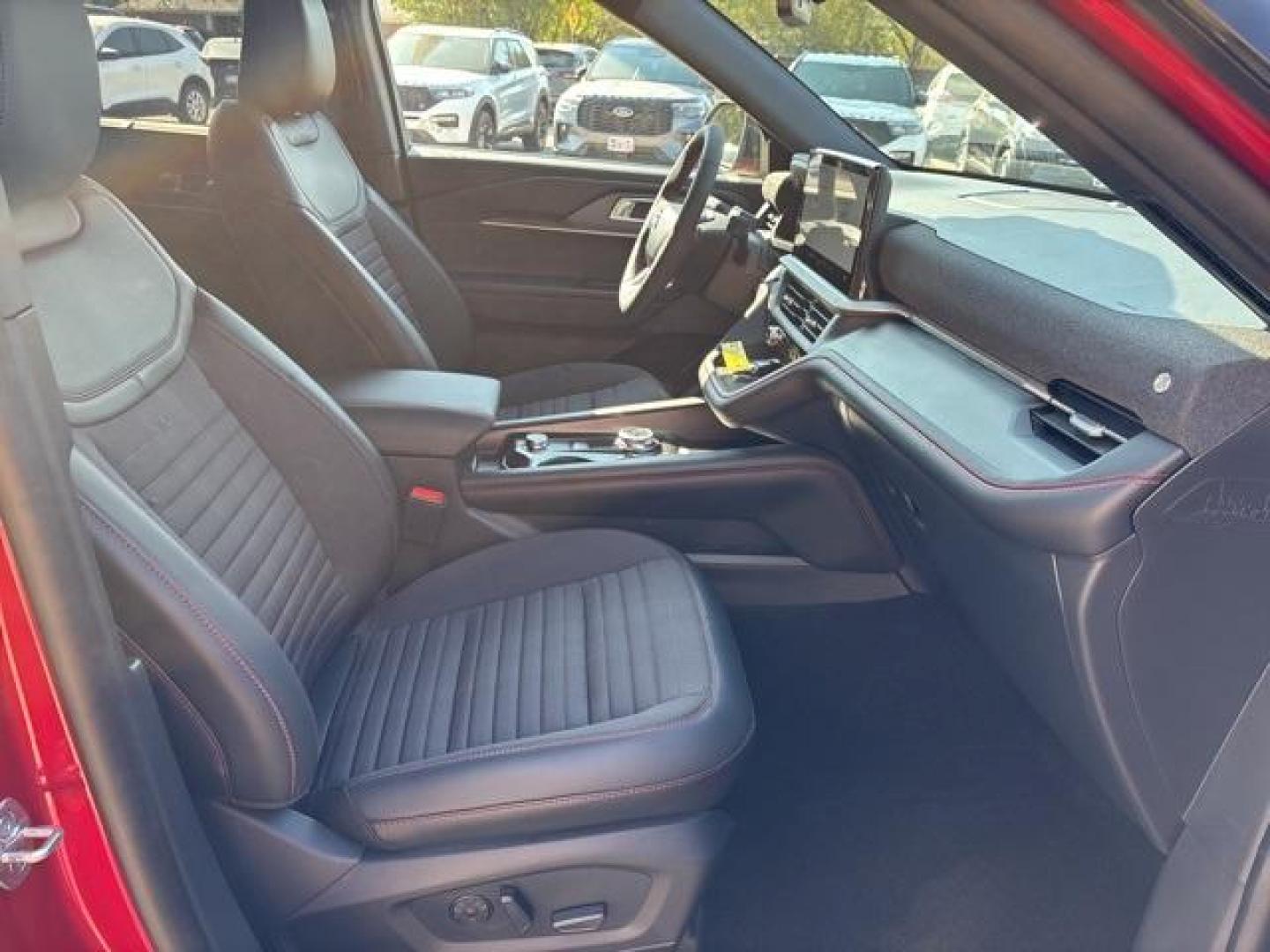2025 Red Metallic /Onyx Ford Explorer ST-Line (1FMUK7KHXSG) with an 2.3L EcoBoost I-4 engine, Automatic transmission, located at 1105 E Mulberry, Kaufman, TX, 75142, (972) 962-2151, 32.589550, -96.300926 - Red Metallic 2025 Ford Explorer 4D Sport Utility ST-Line RWD 10-Speed Automatic 2.3L EcoBoost I-4<br><br>20/29 City/Highway MPG<br><br><br>Please call Paul Murrey Ford Inc. In Kaufman Texas A Family Dealership Since 1952 Serving the Dallas Fort Worth and East Texas areas for over 70 years. Please ca - Photo#20