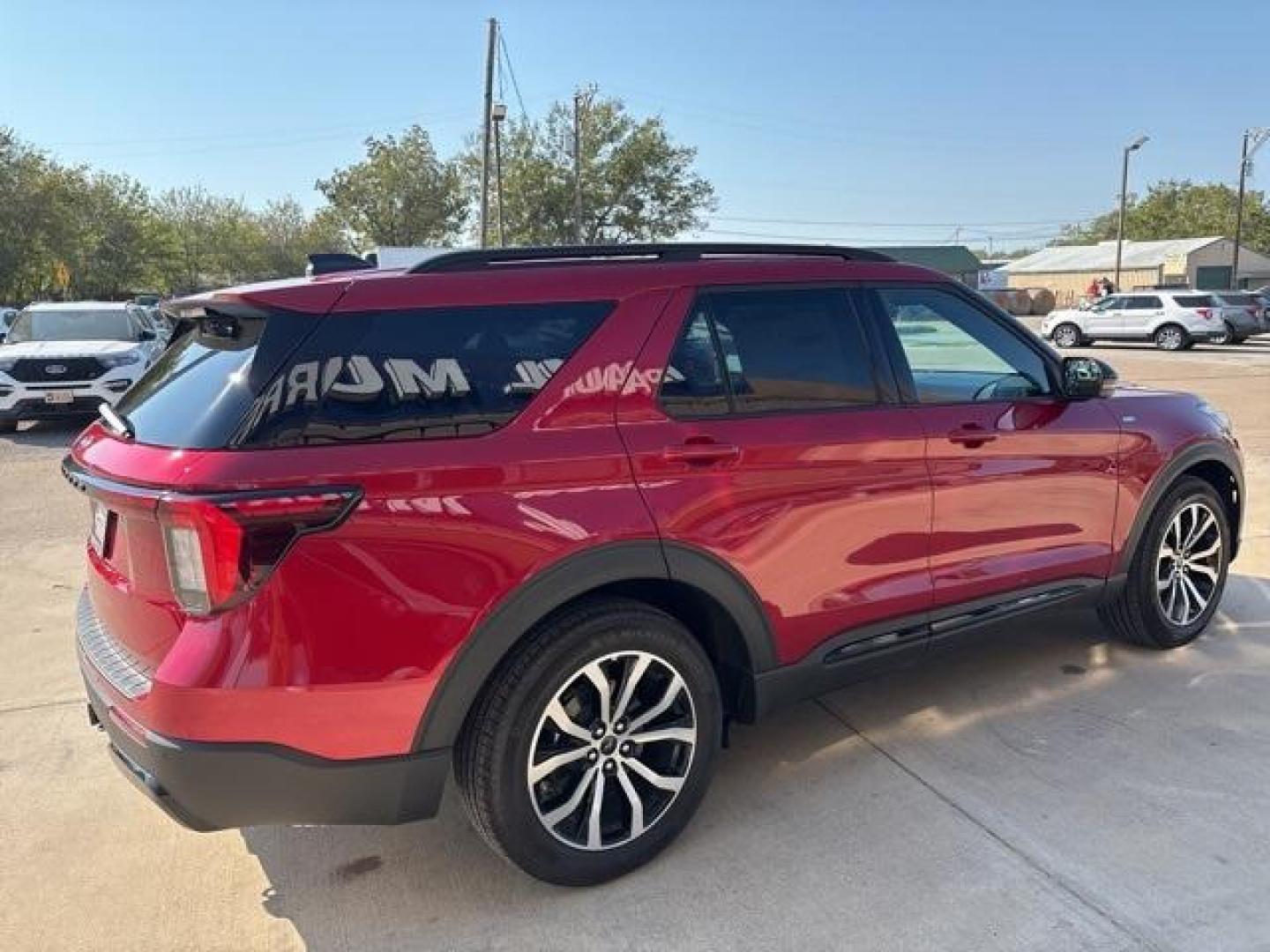 2025 Red Metallic /Onyx Ford Explorer ST-Line (1FMUK7KHXSG) with an 2.3L EcoBoost I-4 engine, Automatic transmission, located at 1105 E Mulberry, Kaufman, TX, 75142, (972) 962-2151, 32.589550, -96.300926 - Red Metallic 2025 Ford Explorer 4D Sport Utility ST-Line RWD 10-Speed Automatic 2.3L EcoBoost I-4<br><br>20/29 City/Highway MPG<br><br><br>Please call Paul Murrey Ford Inc. In Kaufman Texas A Family Dealership Since 1952 Serving the Dallas Fort Worth and East Texas areas for over 70 years. Please ca - Photo#5
