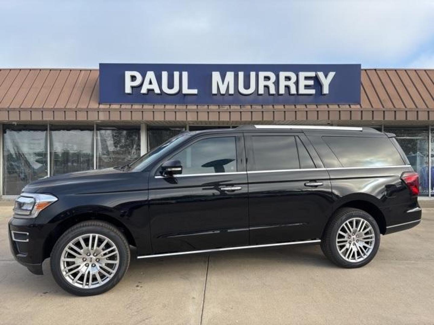 2024 Black Metallic /Mahogany Ford Expedition Max Limited (1FMJK1K86RE) with an EcoBoost 3.5L V6 GTDi DOHC 24V Twin Turbocharged engine, Automatic transmission, located at 1105 E Mulberry, Kaufman, TX, 75142, (972) 962-2151, 32.589550, -96.300926 - Agate Black Metallic 2024 Ford Expedition Max 4D Sport Utility Limited RWD 10-Speed Automatic EcoBoost 3.5L V6 GTDi DOHC 24V Twin Turbocharged<br><br><br>Please call Paul Murrey Ford Inc. In Kaufman Texas A Family Dealership Since 1952 Serving the Dallas Fort Worth and East Texas areas for over 70 y - Photo#0
