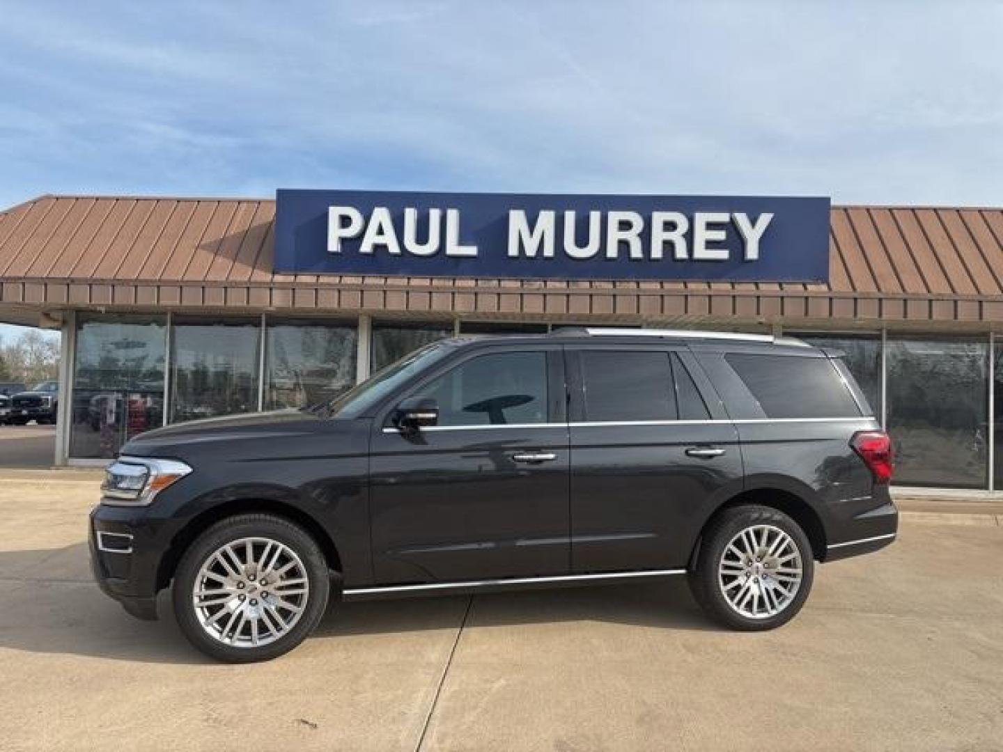 2024 Gray Metallic /Sandstone Ford Expedition Limited (1FMJU1K83RE) with an EcoBoost 3.5L V6 GTDi DOHC 24V Twin Turbocharged engine, Automatic transmission, located at 1105 E Mulberry, Kaufman, TX, 75142, (972) 962-2151, 32.589550, -96.300926 - Dark Matter Gray Metallic 2024 Ford Expedition 4D Sport Utility Limited RWD 10-Speed Automatic EcoBoost 3.5L V6 GTDi DOHC 24V Twin Turbocharged<br><br><br>Please call Paul Murrey Ford Inc. In Kaufman Texas A Family Dealership Since 1952 Serving the Dallas Fort Worth and East Texas areas for over 70 - Photo#0