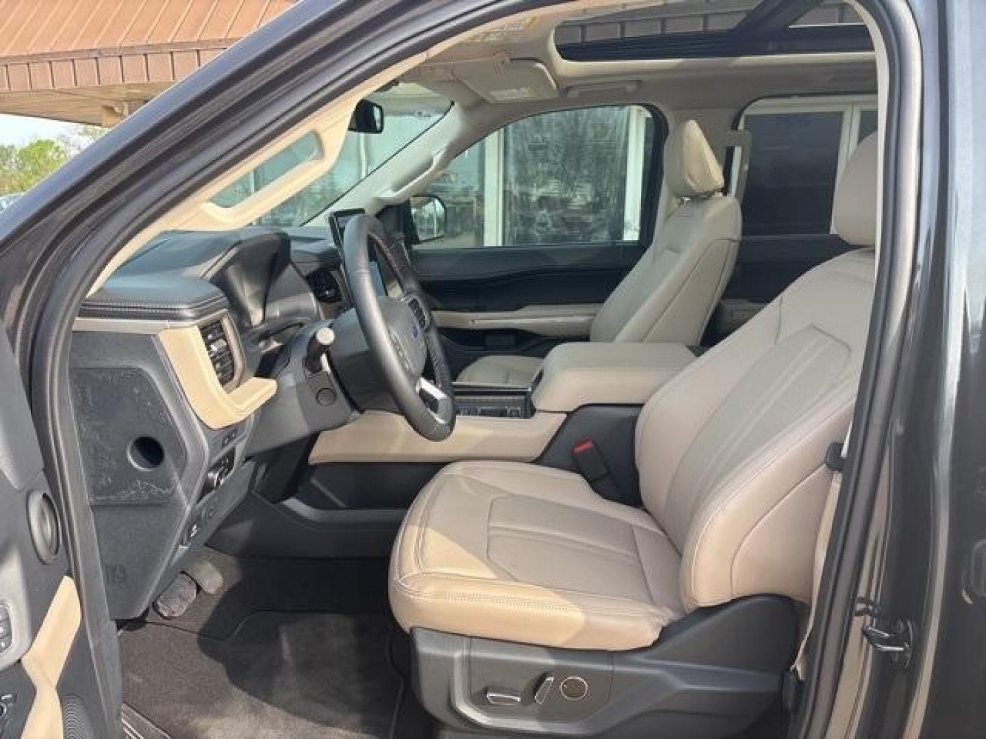 2024 Gray Metallic /Sandstone Ford Expedition Limited (1FMJU1K83RE) with an EcoBoost 3.5L V6 GTDi DOHC 24V Twin Turbocharged engine, Automatic transmission, located at 1105 E Mulberry, Kaufman, TX, 75142, (972) 962-2151, 32.589550, -96.300926 - Dark Matter Gray Metallic 2024 Ford Expedition 4D Sport Utility Limited RWD 10-Speed Automatic EcoBoost 3.5L V6 GTDi DOHC 24V Twin Turbocharged<br><br><br>Please call Paul Murrey Ford Inc. In Kaufman Texas A Family Dealership Since 1952 Serving the Dallas Fort Worth and East Texas areas for over 70 - Photo#8