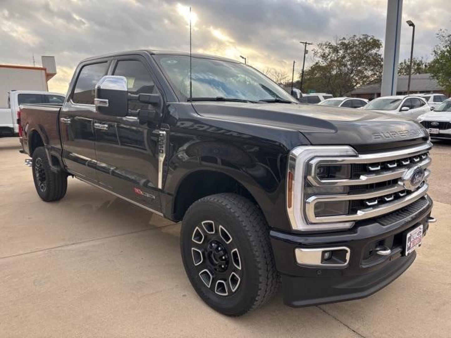 2024 Black Metallic /Black Onyx Ford F-250SD Platinum (1FT8W2BM5RE) with an 6.7L High Output Power Stroke V8 Diesel engine, Automatic transmission, located at 1105 E Mulberry, Kaufman, TX, 75142, (972) 962-2151, 32.589550, -96.300926 - Agate Black Metallic 2024 Ford F-250SD 4D Crew Cab Platinum 4WD 10-Speed Automatic 6.7L High Output Power Stroke V8 Diesel 4WD.<br><br><br>Please call Paul Murrey Ford Inc. In Kaufman Texas A Family Dealership Since 1952 Serving the Dallas Fort Worth and East Texas areas for over 70 years. Please ca - Photo#6