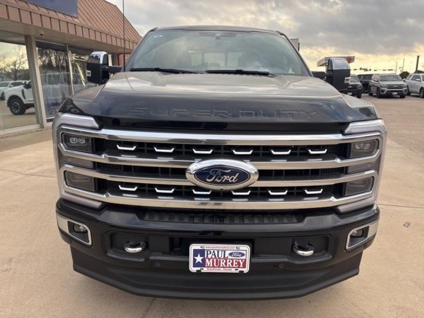 2024 Black Metallic /Black Onyx Ford F-250SD Platinum (1FT8W2BM5RE) with an 6.7L High Output Power Stroke V8 Diesel engine, Automatic transmission, located at 1105 E Mulberry, Kaufman, TX, 75142, (972) 962-2151, 32.589550, -96.300926 - Agate Black Metallic 2024 Ford F-250SD 4D Crew Cab Platinum 4WD 10-Speed Automatic 6.7L High Output Power Stroke V8 Diesel 4WD.<br><br><br>Please call Paul Murrey Ford Inc. In Kaufman Texas A Family Dealership Since 1952 Serving the Dallas Fort Worth and East Texas areas for over 70 years. Please ca - Photo#7