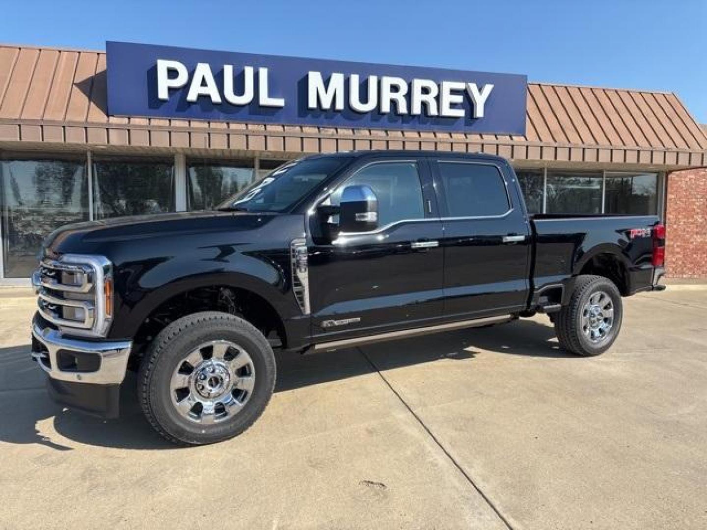 2024 Black Metallic /Black Onyx Ford F-250SD Lariat (1FT8W2BT6RE) with an Power Stroke 6.7L V8 DI 32V OHV Turbodiesel engine, Automatic transmission, located at 1105 E Mulberry, Kaufman, TX, 75142, (972) 962-2151, 32.589550, -96.300926 - Agate Black Metallic 2024 Ford F-250SD 4D Crew Cab Lariat 4WD 10-Speed Automatic Power Stroke 6.7L V8 DI 32V OHV Turbodiesel 4WD.<br><br><br>Please call Paul Murrey Ford Inc. In Kaufman Texas A Family Dealership Since 1952 Serving the Dallas Fort Worth and East Texas areas for over 70 years. Please - Photo#2