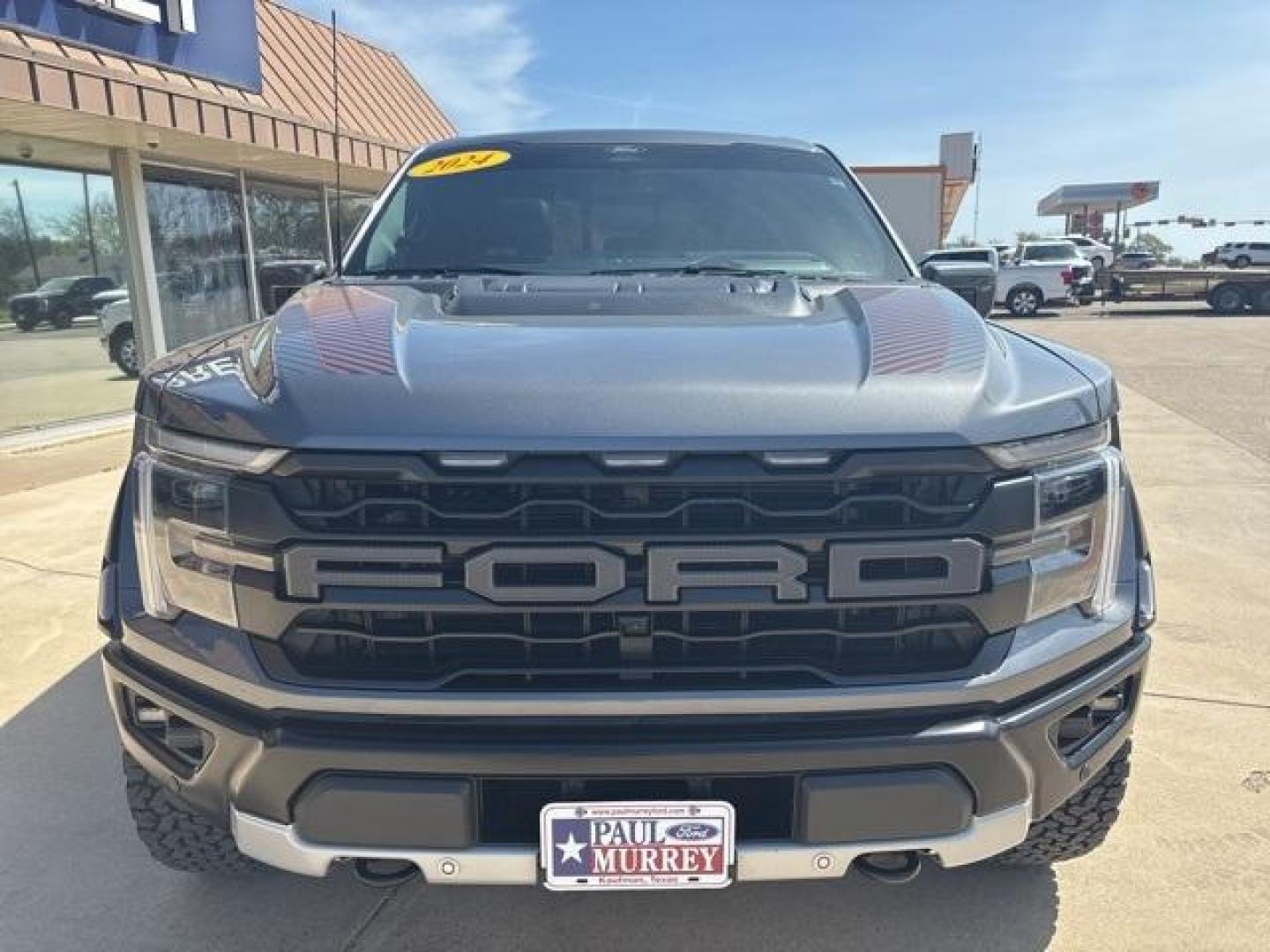 2024 Gray Metallic /Black Ford F-150 Raptor (1FTFW1RG3RF) with an 3.5L V6 EcoBoost engine, Automatic transmission, located at 1105 E Mulberry, Kaufman, TX, 75142, (972) 962-2151, 32.589550, -96.300926 - Gray Metallic 2024 Ford F-150 4D SuperCrew Raptor 4WD 10-Speed Automatic 3.5L V6 EcoBoost 4WD. Priced below KBB Fair Purchase Price!<br><br><br>Odometer is 1282 miles below market average!<br><br><br>Please call Paul Murrey Ford Inc. In Kaufman Texas A Family Dealership Since 1952 Serving the Dallas - Photo#7