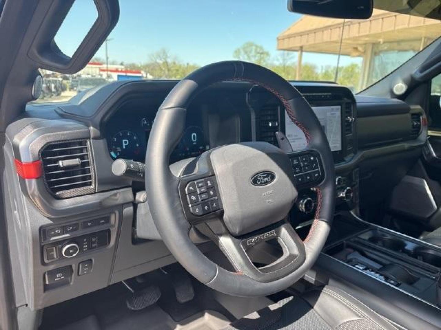 2024 Gray Metallic /Black Ford F-150 Raptor (1FTFW1RG3RF) with an 3.5L V6 EcoBoost engine, Automatic transmission, located at 1105 E Mulberry, Kaufman, TX, 75142, (972) 962-2151, 32.589550, -96.300926 - Gray Metallic 2024 Ford F-150 4D SuperCrew Raptor 4WD 10-Speed Automatic 3.5L V6 EcoBoost 4WD. Priced below KBB Fair Purchase Price!<br><br><br>Odometer is 1282 miles below market average!<br><br><br>Please call Paul Murrey Ford Inc. In Kaufman Texas A Family Dealership Since 1952 Serving the Dallas - Photo#10