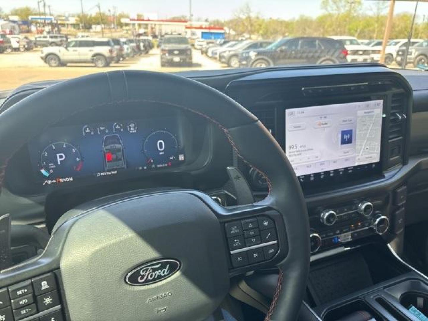 2024 Gray Metallic /Black Ford F-150 Raptor (1FTFW1RG3RF) with an 3.5L V6 EcoBoost engine, Automatic transmission, located at 1105 E Mulberry, Kaufman, TX, 75142, (972) 962-2151, 32.589550, -96.300926 - Gray Metallic 2024 Ford F-150 4D SuperCrew Raptor 4WD 10-Speed Automatic 3.5L V6 EcoBoost 4WD. Priced below KBB Fair Purchase Price!<br><br><br>Odometer is 1282 miles below market average!<br><br><br>Please call Paul Murrey Ford Inc. In Kaufman Texas A Family Dealership Since 1952 Serving the Dallas - Photo#16