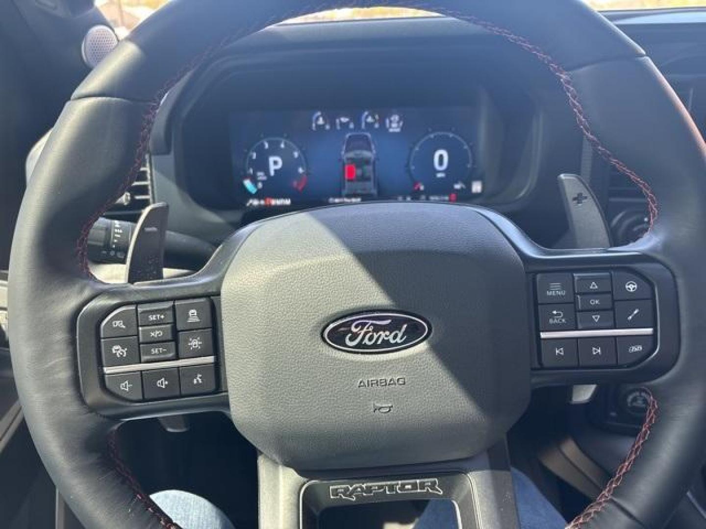 2024 Gray Metallic /Black Ford F-150 Raptor (1FTFW1RG3RF) with an 3.5L V6 EcoBoost engine, Automatic transmission, located at 1105 E Mulberry, Kaufman, TX, 75142, (972) 962-2151, 32.589550, -96.300926 - Gray Metallic 2024 Ford F-150 4D SuperCrew Raptor 4WD 10-Speed Automatic 3.5L V6 EcoBoost 4WD. Priced below KBB Fair Purchase Price!<br><br><br>Odometer is 1282 miles below market average!<br><br><br>Please call Paul Murrey Ford Inc. In Kaufman Texas A Family Dealership Since 1952 Serving the Dallas - Photo#17