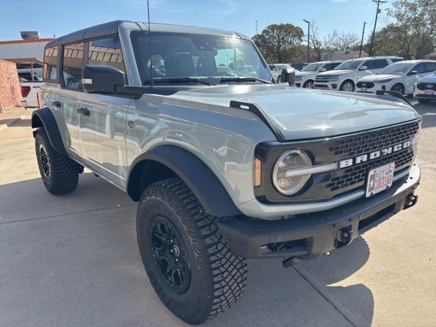 2024 Cactus /Black Ford Bronco Wildtrak (1FMEE2BP9RL) with an 2.7L EcoBoost V6 engine, Automatic transmission, located at 1105 E Mulberry, Kaufman, TX, 75142, (972) 962-2151, 32.589550, -96.300926 - Cactus Gray 2024 Ford Bronco 4D Sport Utility Wildtrak 4WD 10-Speed Automatic 2.7L EcoBoost V6<br><br><br>Please call Paul Murrey Ford Inc. In Kaufman Texas A Family Dealership Since 1952 Serving the Dallas Fort Worth and East Texas areas for over 70 years. Please call 972-962-2151 www.murreyford.co - Photo#6
