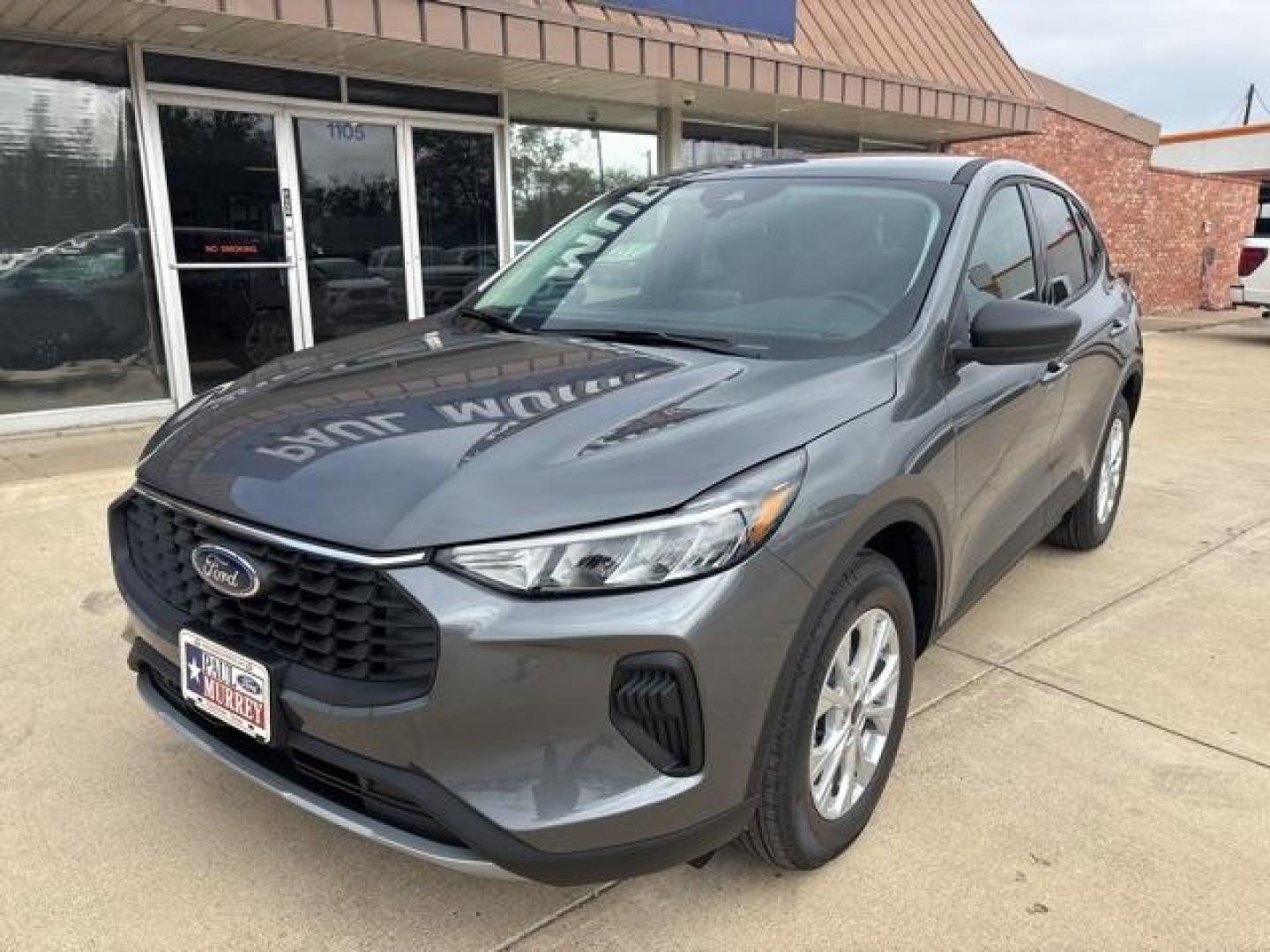 2025 Gray Metallic /Ebony Ford Escape Active (1FMCU0GN7SU) with an 1.5L EcoBoost engine, Automatic transmission, located at 1105 E Mulberry, Kaufman, TX, 75142, (972) 962-2151, 32.589550, -96.300926 - Carbonized Gray Metallic 2025 Ford Escape 4D Sport Utility Active FWD 8-Speed Automatic 1.5L EcoBoost<br><br>27/34 City/Highway MPG<br><br><br>Please call Paul Murrey Ford Inc. In Kaufman Texas A Family Dealership Since 1952 Serving the Dallas Fort Worth and East Texas areas for over 70 years. Pleas - Photo#1