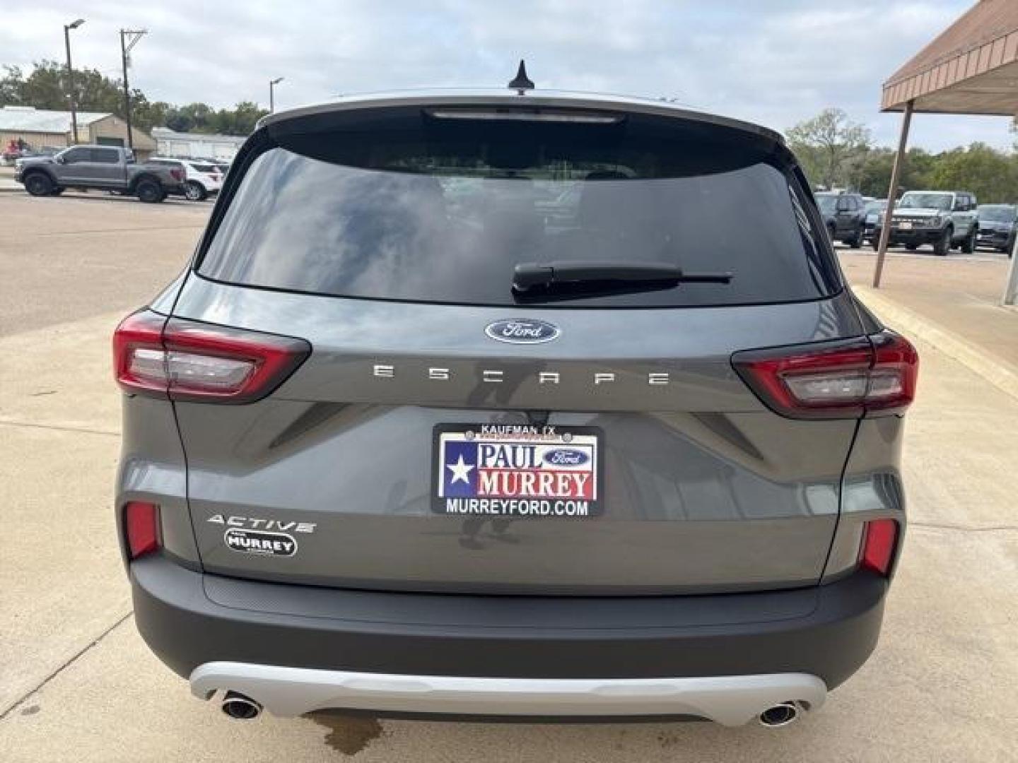 2025 Gray Metallic /Ebony Ford Escape Active (1FMCU0GN7SU) with an 1.5L EcoBoost engine, Automatic transmission, located at 1105 E Mulberry, Kaufman, TX, 75142, (972) 962-2151, 32.589550, -96.300926 - Carbonized Gray Metallic 2025 Ford Escape 4D Sport Utility Active FWD 8-Speed Automatic 1.5L EcoBoost<br><br>27/34 City/Highway MPG<br><br><br>Please call Paul Murrey Ford Inc. In Kaufman Texas A Family Dealership Since 1952 Serving the Dallas Fort Worth and East Texas areas for over 70 years. Pleas - Photo#4
