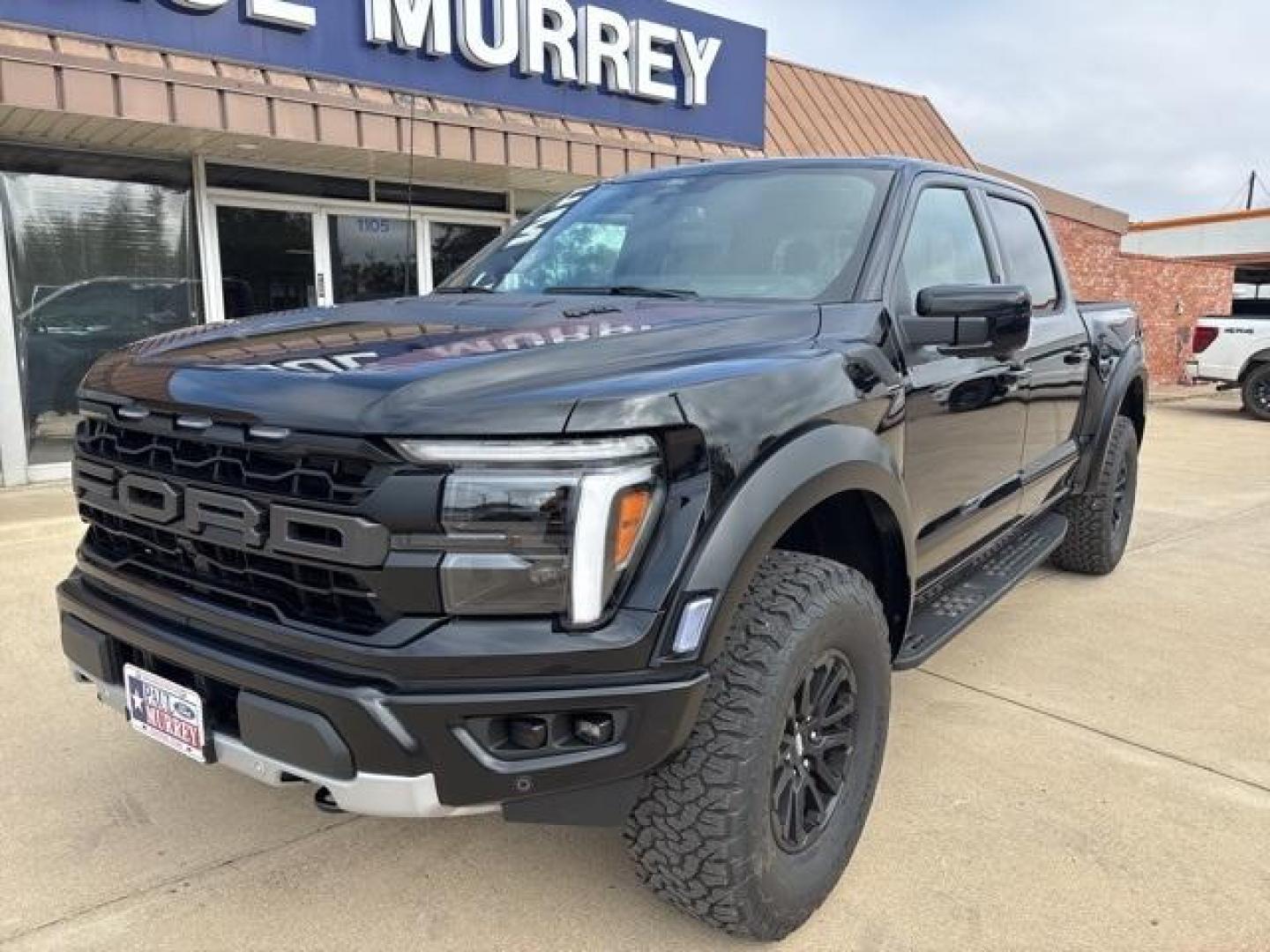 2024 Agate Black Metallic /Black Ford F-150 Raptor (1FTFW1RG8RF) with an 3.5L V6 EcoBoost engine, Automatic transmission, located at 1105 E Mulberry, Kaufman, TX, 75142, (972) 962-2151, 32.589550, -96.300926 - Agate Black Metallic 2024 Ford F-150 4D SuperCrew Raptor 4WD 10-Speed Automatic 3.5L V6 EcoBoost 4WD.<br><br>Recent Arrival!<br><br><br>Please call Paul Murrey Ford Inc. In Kaufman Texas A Family Dealership Since 1952 Serving the Dallas Fort Worth and East Texas areas for over 70 years. Please call - Photo#1