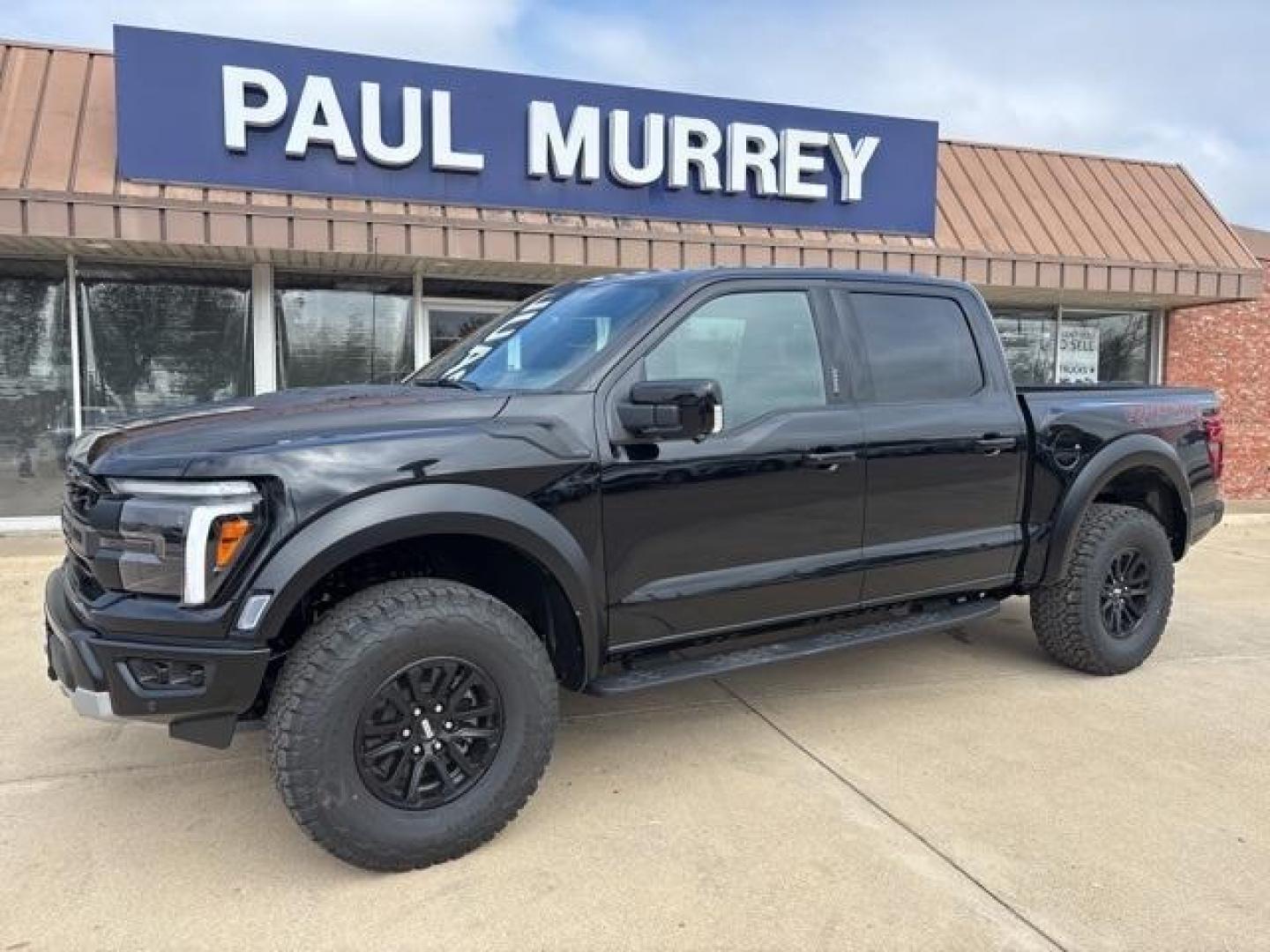 2024 Agate Black Metallic /Black Ford F-150 Raptor (1FTFW1RG8RF) with an 3.5L V6 EcoBoost engine, Automatic transmission, located at 1105 E Mulberry, Kaufman, TX, 75142, (972) 962-2151, 32.589550, -96.300926 - Agate Black Metallic 2024 Ford F-150 4D SuperCrew Raptor 4WD 10-Speed Automatic 3.5L V6 EcoBoost 4WD.<br><br>Recent Arrival!<br><br><br>Please call Paul Murrey Ford Inc. In Kaufman Texas A Family Dealership Since 1952 Serving the Dallas Fort Worth and East Texas areas for over 70 years. Please call - Photo#2