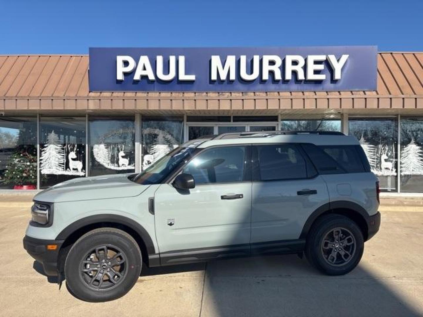 2024 Cactus /Ebony Ford Bronco Sport Big Bend (3FMCR9B63RR) with an 1.5L EcoBoost engine, Automatic transmission, located at 1105 E Mulberry, Kaufman, TX, 75142, (972) 962-2151, 32.589550, -96.300926 - Cactus Gray 2024 Ford Bronco Sport 4D Sport Utility Big Bend 4WD 8-Speed Automatic 1.5L EcoBoost<br><br>25/29 City/Highway MPG<br><br><br>Please call Paul Murrey Ford Inc. In Kaufman Texas A Family Dealership Since 1952 Serving the Dallas Fort Worth and East Texas areas for over 70 years. Please cal - Photo#0