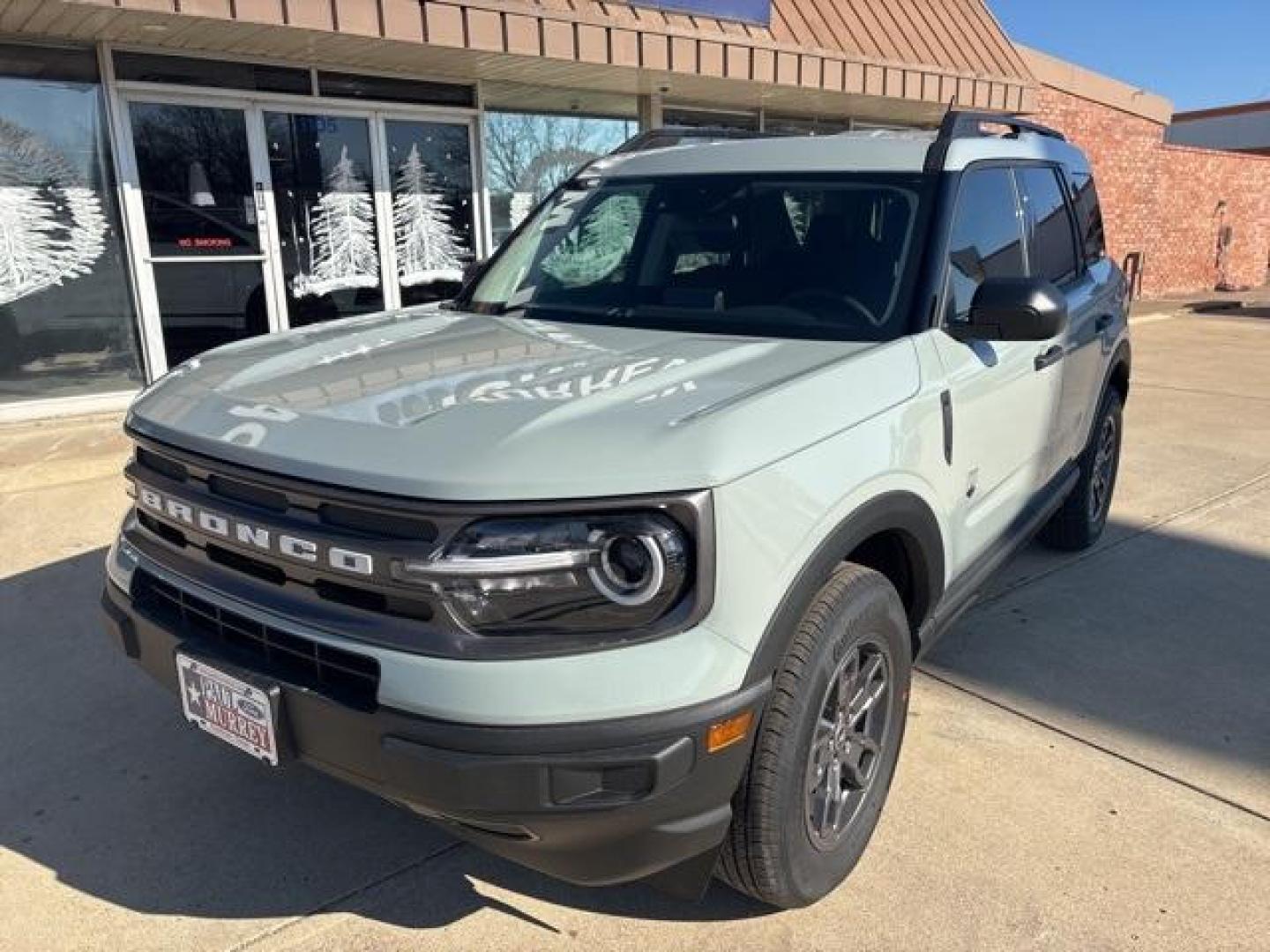 2024 Cactus /Ebony Ford Bronco Sport Big Bend (3FMCR9B63RR) with an 1.5L EcoBoost engine, Automatic transmission, located at 1105 E Mulberry, Kaufman, TX, 75142, (972) 962-2151, 32.589550, -96.300926 - Cactus Gray 2024 Ford Bronco Sport 4D Sport Utility Big Bend 4WD 8-Speed Automatic 1.5L EcoBoost<br><br>25/29 City/Highway MPG<br><br><br>Please call Paul Murrey Ford Inc. In Kaufman Texas A Family Dealership Since 1952 Serving the Dallas Fort Worth and East Texas areas for over 70 years. Please cal - Photo#1
