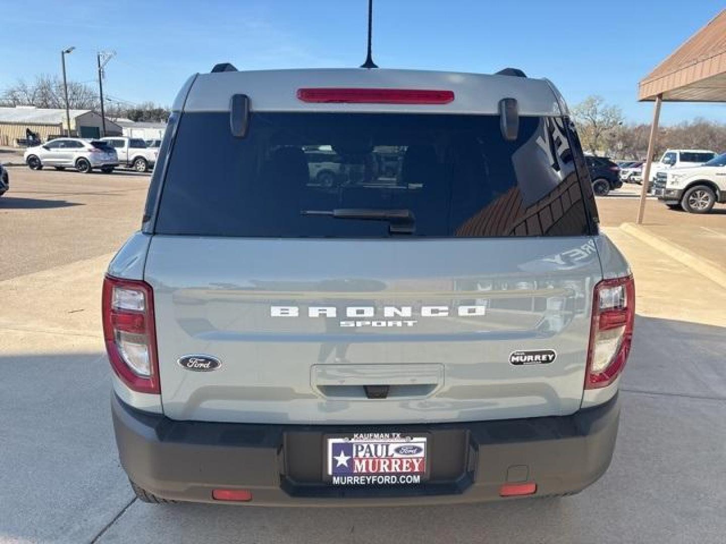 2024 Cactus /Ebony Ford Bronco Sport Big Bend (3FMCR9B63RR) with an 1.5L EcoBoost engine, Automatic transmission, located at 1105 E Mulberry, Kaufman, TX, 75142, (972) 962-2151, 32.589550, -96.300926 - Cactus Gray 2024 Ford Bronco Sport 4D Sport Utility Big Bend 4WD 8-Speed Automatic 1.5L EcoBoost<br><br>25/29 City/Highway MPG<br><br><br>Please call Paul Murrey Ford Inc. In Kaufman Texas A Family Dealership Since 1952 Serving the Dallas Fort Worth and East Texas areas for over 70 years. Please cal - Photo#4