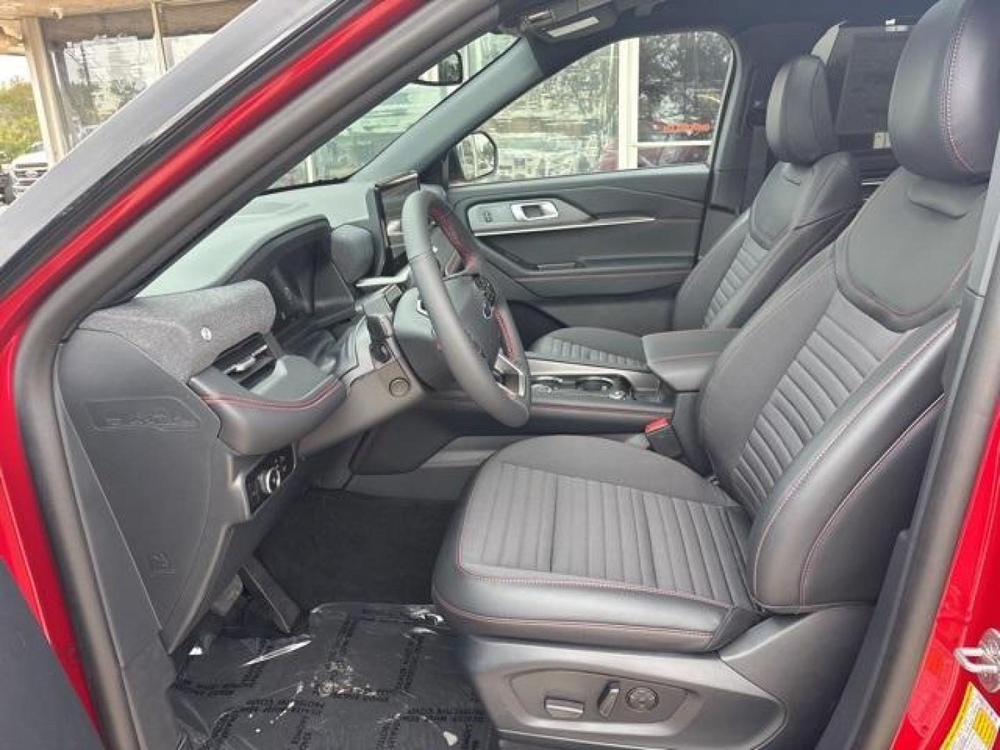 2025 Red Metallic /Onyx Ford Explorer ST-Line (1FMUK8KH9SG) with an 2.3L EcoBoost I-4 engine, Automatic transmission, located at 1105 E Mulberry, Kaufman, TX, 75142, (972) 962-2151, 32.589550, -96.300926 - Red Metallic 2025 Ford Explorer 4D Sport Utility ST-Line 4WD 10-Speed Automatic 2.3L EcoBoost I-4 4WD.<br><br>20/27 City/Highway MPG<br><br><br>Please call Paul Murrey Ford Inc. In Kaufman Texas A Family Dealership Since 1952 Serving the Dallas Fort Worth and East Texas areas for over 70 years. Plea - Photo#10