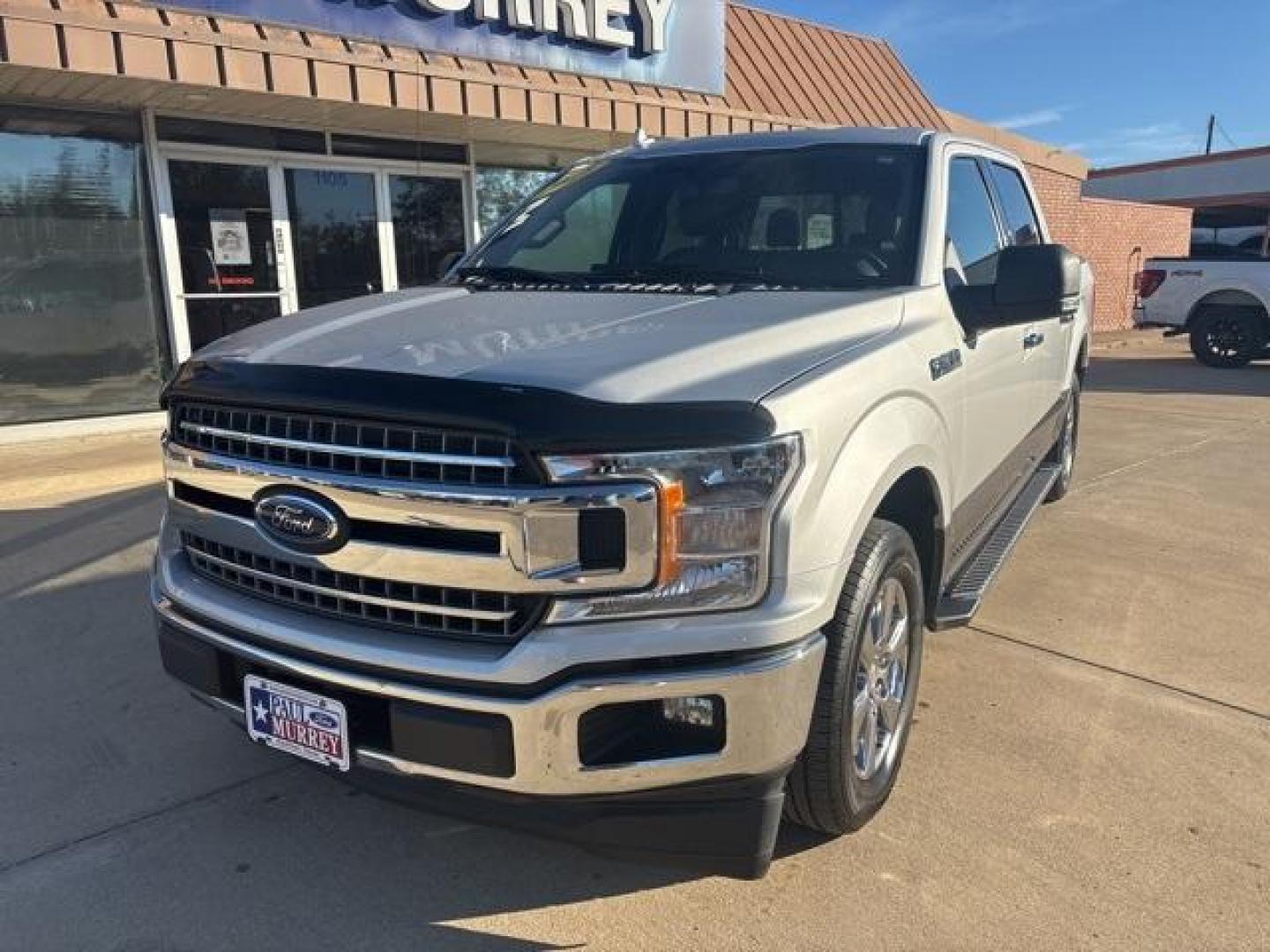 2018 Ingot Silver /Medium Earth Gray Ford F-150 XLT (1FTEW1CP8JK) with an 2.7L V6 EcoBoost engine, Automatic transmission, located at 1105 E Mulberry, Kaufman, TX, 75142, (972) 962-2151, 32.589550, -96.300926 - Ingot Silver 2018 Ford F-150 4D SuperCrew XLT RWD 10-Speed Automatic 2.7L V6 EcoBoost<br><br><br>Odometer is 9928 miles below market average! 20/26 City/Highway MPG<br><br>Awards:<br> * 2018 KBB.com Brand Image Awards * 2018 KBB.com 10 Most Awarded Brands<br>Please call Paul Murrey Ford Inc. In K - Photo#1