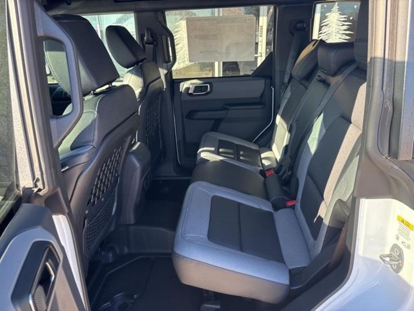 2024 Oxford White /Dark Gray W/Black Onyx Ford Bronco Big Bend (1FMDE7BH1RL) with an 2.3L EcoBoost I-4 engine, Automatic transmission, located at 1105 E Mulberry, Kaufman, TX, 75142, (972) 962-2151, 32.589550, -96.300926 - Photo#9