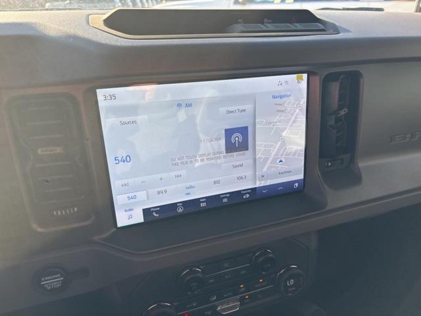 2024 Oxford White /Dark Gray W/Black Onyx Ford Bronco Big Bend (1FMDE7BH1RL) with an 2.3L EcoBoost I-4 engine, Automatic transmission, located at 1105 E Mulberry, Kaufman, TX, 75142, (972) 962-2151, 32.589550, -96.300926 - Photo#14