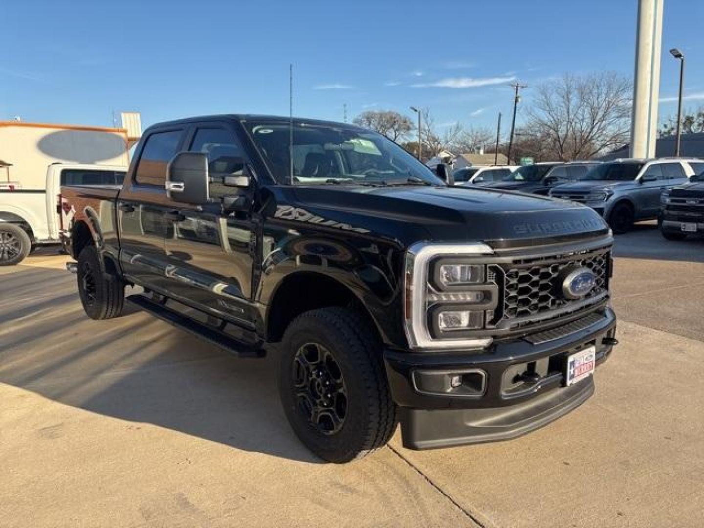 2024 Black Metallic /Medium Dark Slate Ford F-250SD XL (1FT8W2BT9RE) with an Power Stroke 6.7L V8 DI 32V OHV Turbodiesel engine, Automatic transmission, located at 1105 E Mulberry, Kaufman, TX, 75142, (972) 962-2151, 32.589550, -96.300926 - Photo#6