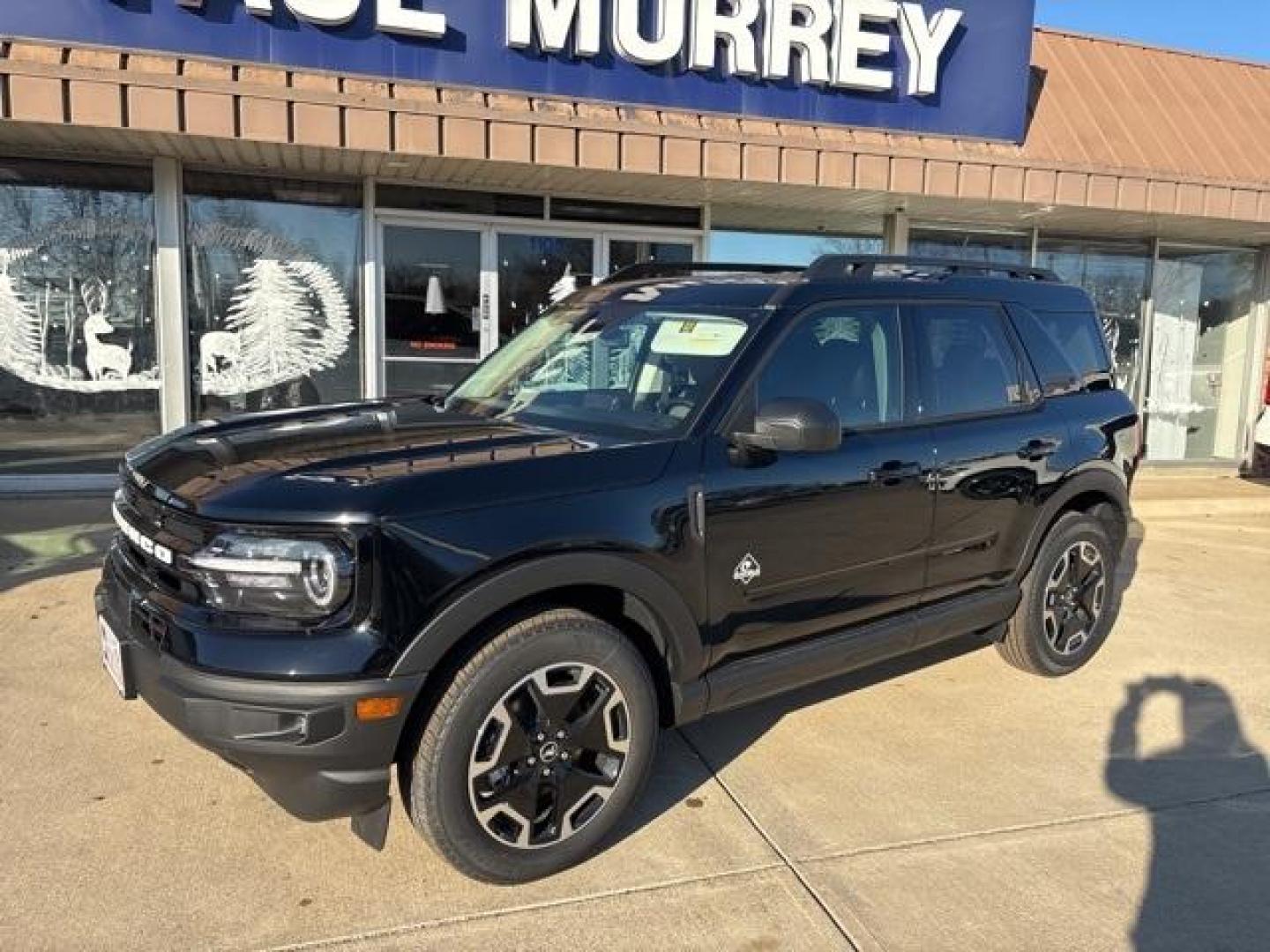 2024 Shadow Black /Ebony/Roast Ford Bronco Sport Outer Banks (3FMCR9C6XRR) with an 1.5L EcoBoost engine, Automatic transmission, located at 1105 E Mulberry, Kaufman, TX, 75142, (972) 962-2151, 32.589550, -96.300926 - Shadow Black 2024 Ford Bronco Sport 4D Sport Utility Outer Banks 4WD 8-Speed Automatic 1.5L EcoBoost<br><br>25/29 City/Highway MPG<br><br><br>Please call Paul Murrey Ford Inc. In Kaufman Texas A Family Dealership Since 1952 Serving the Dallas Fort Worth and East Texas areas for over 70 years. Please - Photo#2