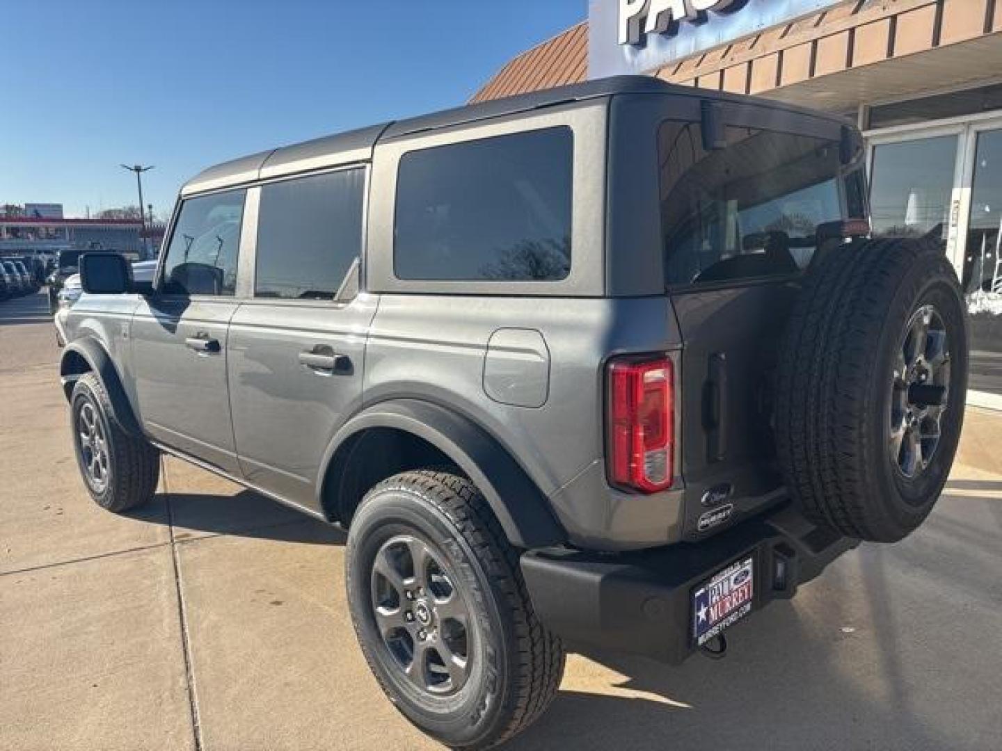 2024 Gray Metallic /Dark Gray W/Black Onyx Ford Bronco Big Bend (1FMDE7BH2RL) with an 2.3L EcoBoost I-4 engine, Automatic transmission, located at 1105 E Mulberry, Kaufman, TX, 75142, (972) 962-2151, 32.589550, -96.300926 - Carbonized Gray Metallic 2024 Ford Bronco 4D Sport Utility Big Bend 4WD 10-Speed Automatic 2.3L EcoBoost I-4<br><br><br>Please call Paul Murrey Ford Inc. In Kaufman Texas A Family Dealership Since 1952 Serving the Dallas Fort Worth and East Texas areas for over 70 years. Please call 972-962-2151 www - Photo#2