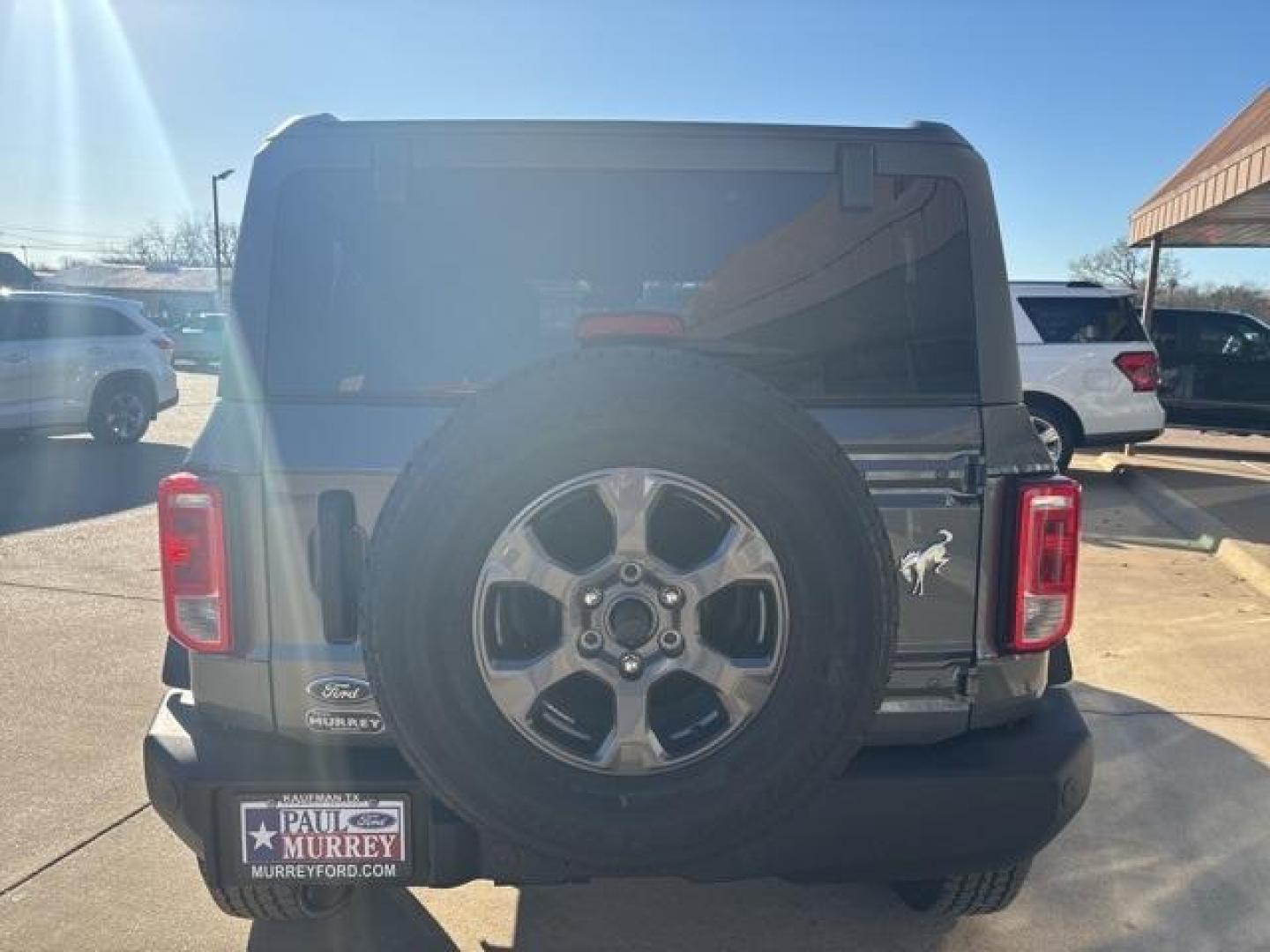 2024 Gray Metallic /Dark Gray W/Black Onyx Ford Bronco Big Bend (1FMDE7BH2RL) with an 2.3L EcoBoost I-4 engine, Automatic transmission, located at 1105 E Mulberry, Kaufman, TX, 75142, (972) 962-2151, 32.589550, -96.300926 - Carbonized Gray Metallic 2024 Ford Bronco 4D Sport Utility Big Bend 4WD 10-Speed Automatic 2.3L EcoBoost I-4<br><br><br>Please call Paul Murrey Ford Inc. In Kaufman Texas A Family Dealership Since 1952 Serving the Dallas Fort Worth and East Texas areas for over 70 years. Please call 972-962-2151 www - Photo#3