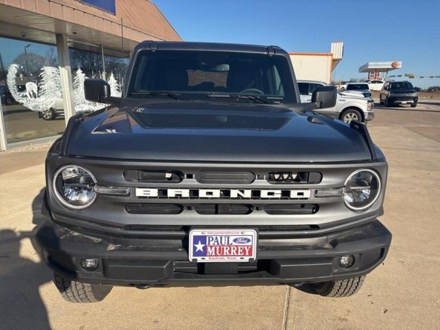 2024 Gray Metallic /Dark Gray W/Black Onyx Ford Bronco Big Bend (1FMDE7BH2RL) with an 2.3L EcoBoost I-4 engine, Automatic transmission, located at 1105 E Mulberry, Kaufman, TX, 75142, (972) 962-2151, 32.589550, -96.300926 - Carbonized Gray Metallic 2024 Ford Bronco 4D Sport Utility Big Bend 4WD 10-Speed Automatic 2.3L EcoBoost I-4<br><br><br>Please call Paul Murrey Ford Inc. In Kaufman Texas A Family Dealership Since 1952 Serving the Dallas Fort Worth and East Texas areas for over 70 years. Please call 972-962-2151 www - Photo#6