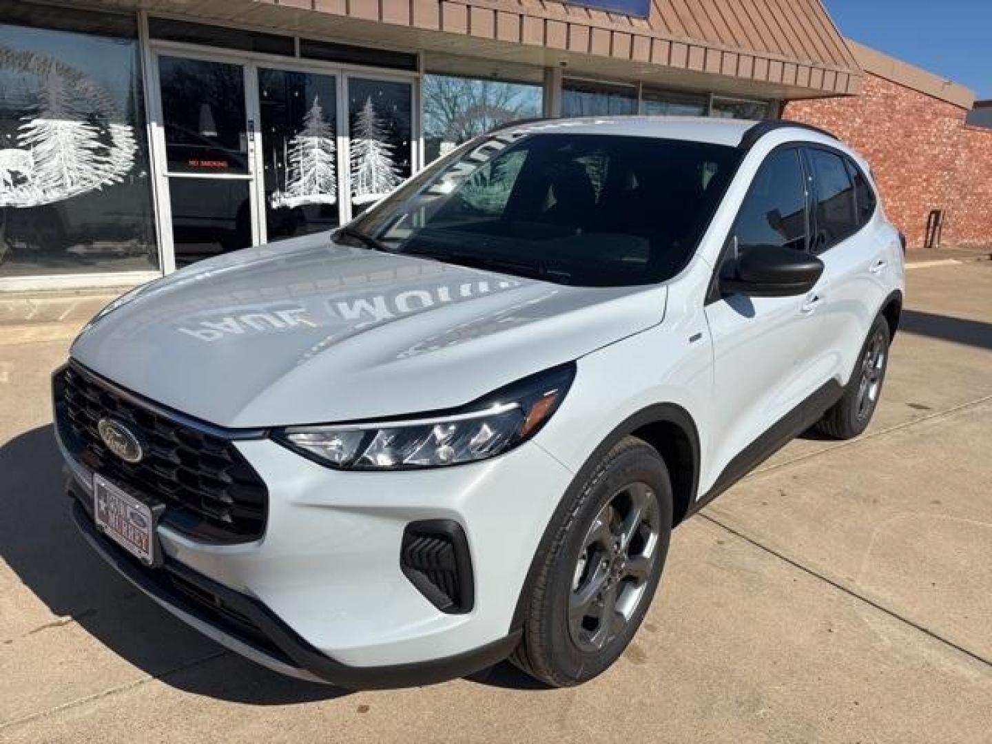 2025 Silver Metallic /Ebony Ford Escape ST-Line (1FMCU0MN5SU) with an 1.5L EcoBoost engine, Automatic transmission, located at 1105 E Mulberry, Kaufman, TX, 75142, (972) 962-2151, 32.589550, -96.300926 - Photo#1