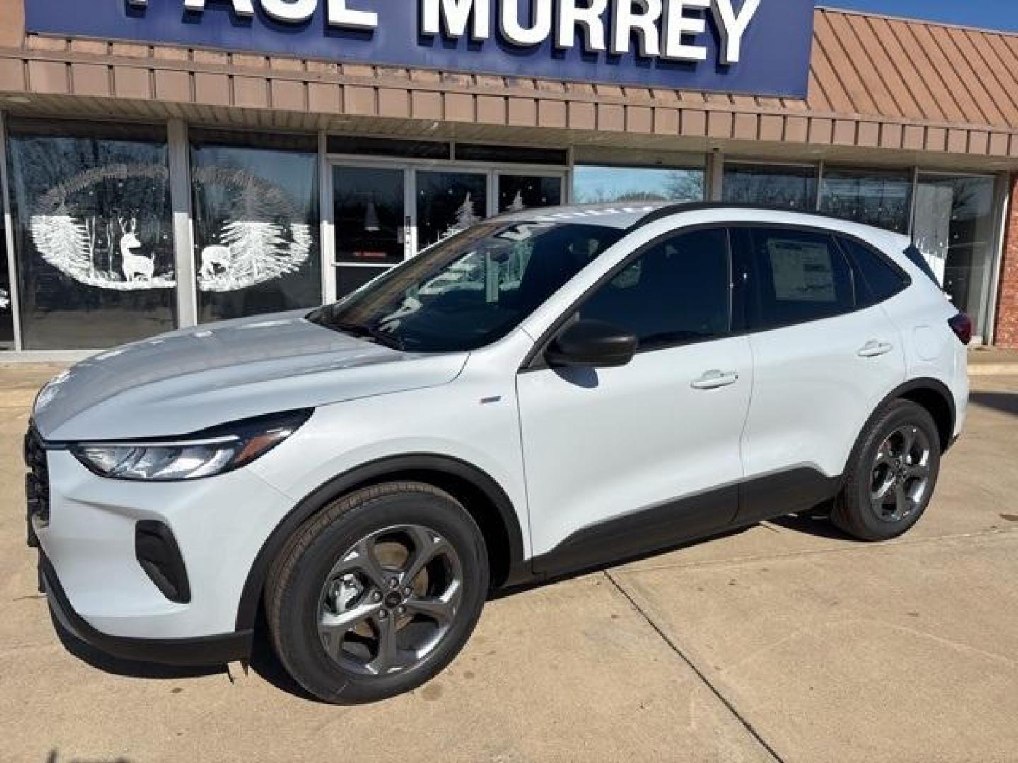 2025 Silver Metallic /Ebony Ford Escape ST-Line (1FMCU0MN5SU) with an 1.5L EcoBoost engine, Automatic transmission, located at 1105 E Mulberry, Kaufman, TX, 75142, (972) 962-2151, 32.589550, -96.300926 - Photo#2