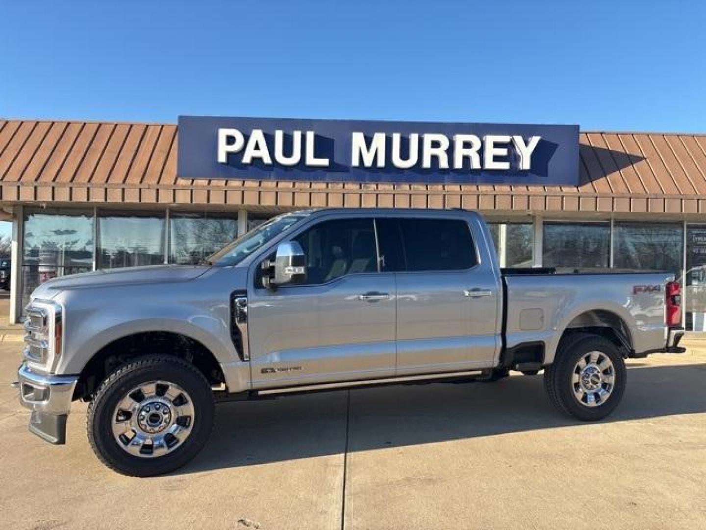 2024 Silver Metallic /Black Onyx Ford F-250SD Lariat (1FT8W2BT8RE) with an Power Stroke 6.7L V8 DI 32V OHV Turbodiesel engine, Automatic transmission, located at 1105 E Mulberry, Kaufman, TX, 75142, (972) 962-2151, 32.589550, -96.300926 - Iconic Silver Metallic 2024 Ford F-250SD 4D Crew Cab Lariat 4WD 10-Speed Automatic Power Stroke 6.7L V8 DI 32V OHV Turbodiesel 4WD.<br><br><br>Please call Paul Murrey Ford Inc. In Kaufman Texas A Family Dealership Since 1952 Serving the Dallas Fort Worth and East Texas areas for over 70 years. Pleas - Photo#0