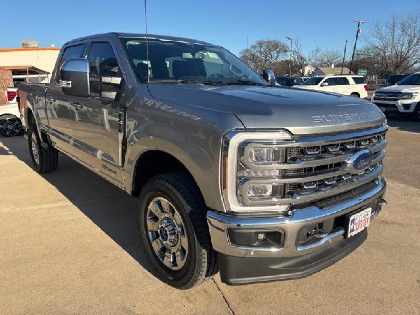 2024 Silver Metallic /Black Onyx Ford F-250SD Lariat (1FT8W2BT8RE) with an Power Stroke 6.7L V8 DI 32V OHV Turbodiesel engine, Automatic transmission, located at 1105 E Mulberry, Kaufman, TX, 75142, (972) 962-2151, 32.589550, -96.300926 - Iconic Silver Metallic 2024 Ford F-250SD 4D Crew Cab Lariat 4WD 10-Speed Automatic Power Stroke 6.7L V8 DI 32V OHV Turbodiesel 4WD.<br><br><br>Please call Paul Murrey Ford Inc. In Kaufman Texas A Family Dealership Since 1952 Serving the Dallas Fort Worth and East Texas areas for over 70 years. Pleas - Photo#6