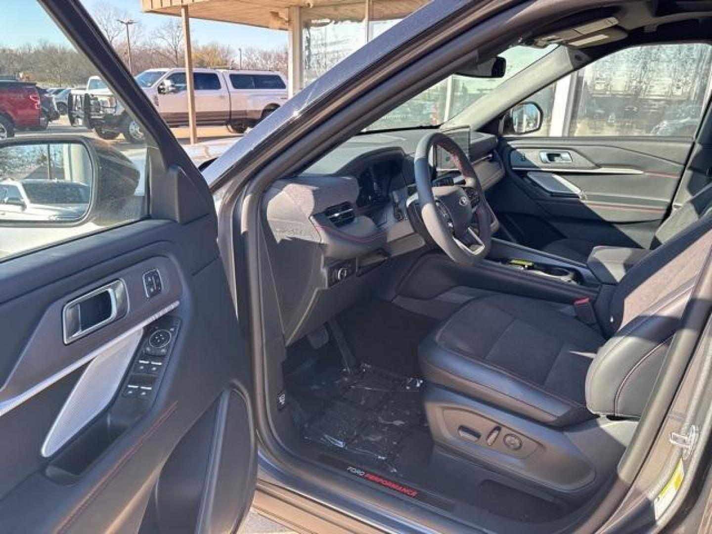 2025 Gray Metallic /Onyx Ford Explorer ST (1FMWK8GC7SG) with an 3.0L EcoBoost V6 engine, Automatic transmission, located at 1105 E Mulberry, Kaufman, TX, 75142, (972) 962-2151, 32.589550, -96.300926 - Photo#8