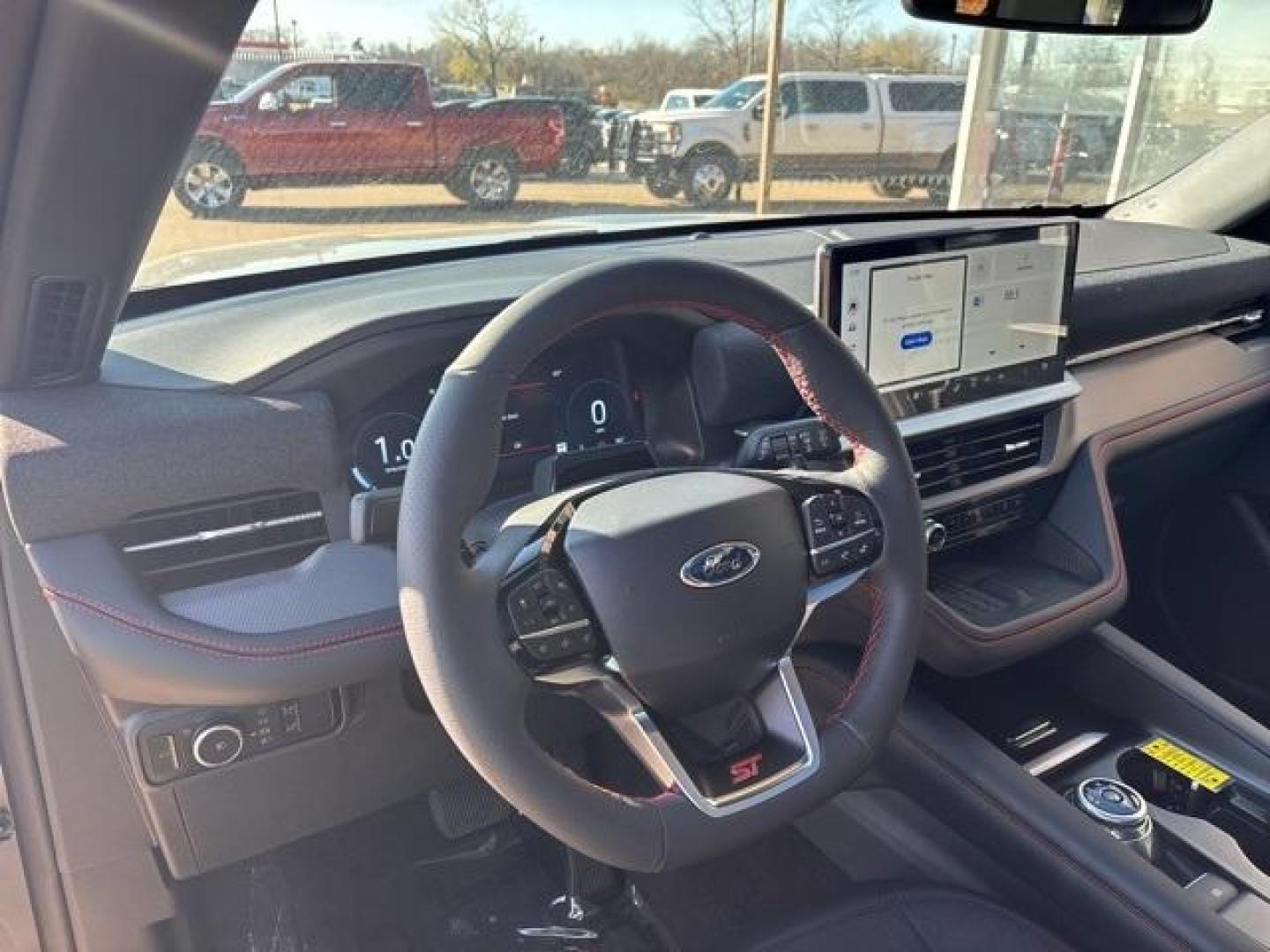 2025 Gray Metallic /Onyx Ford Explorer ST (1FMWK8GC7SG) with an 3.0L EcoBoost V6 engine, Automatic transmission, located at 1105 E Mulberry, Kaufman, TX, 75142, (972) 962-2151, 32.589550, -96.300926 - Photo#11