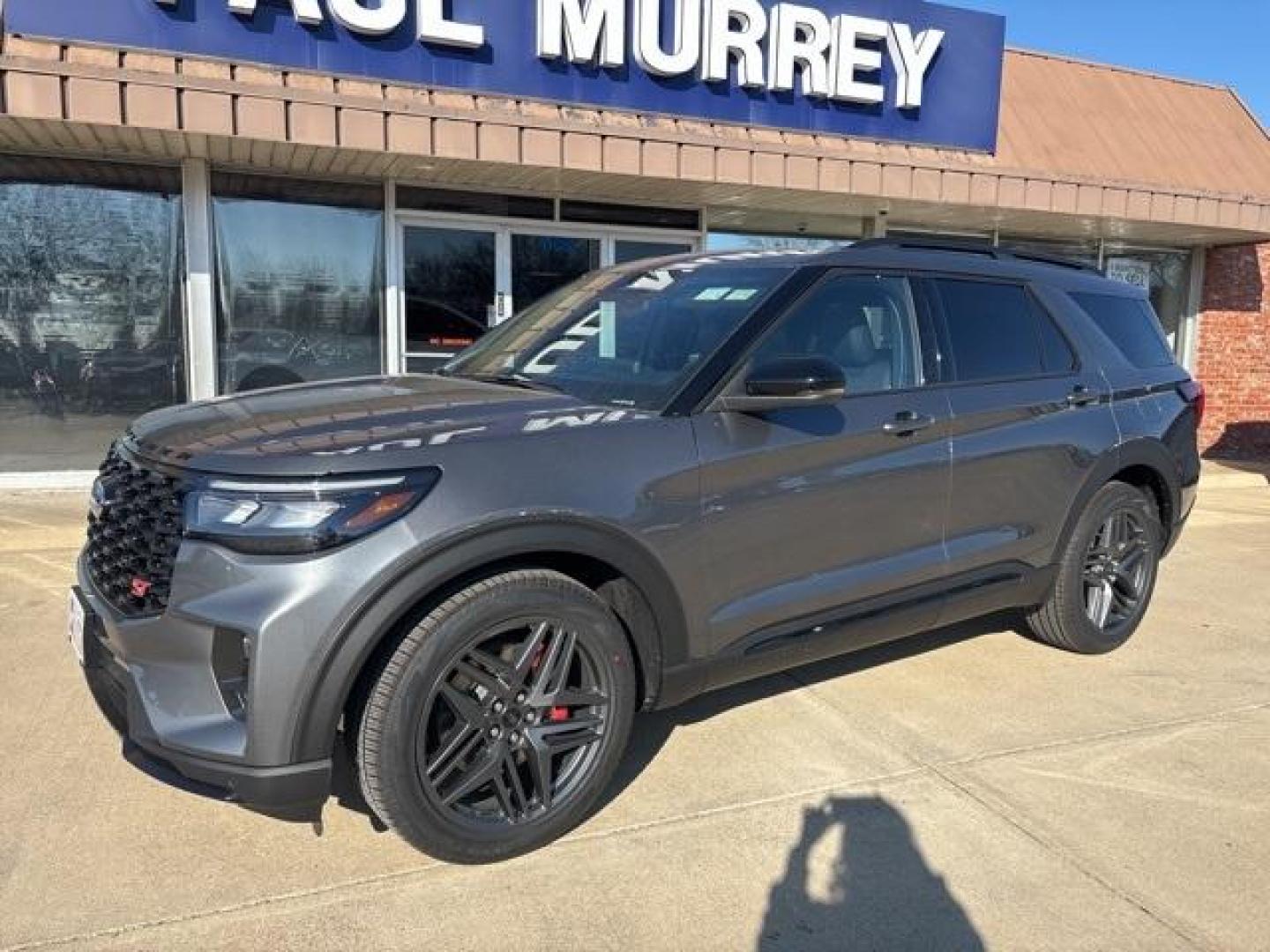 2025 Gray Metallic /Onyx Ford Explorer ST (1FMWK8GC7SG) with an 3.0L EcoBoost V6 engine, Automatic transmission, located at 1105 E Mulberry, Kaufman, TX, 75142, (972) 962-2151, 32.589550, -96.300926 - Photo#2