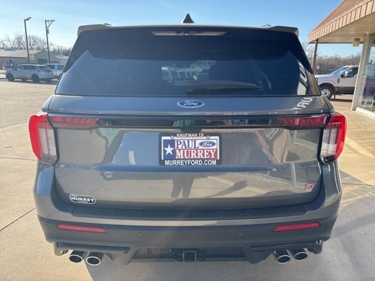 2025 Gray Metallic /Onyx Ford Explorer ST (1FMWK8GC7SG) with an 3.0L EcoBoost V6 engine, Automatic transmission, located at 1105 E Mulberry, Kaufman, TX, 75142, (972) 962-2151, 32.589550, -96.300926 - Photo#4