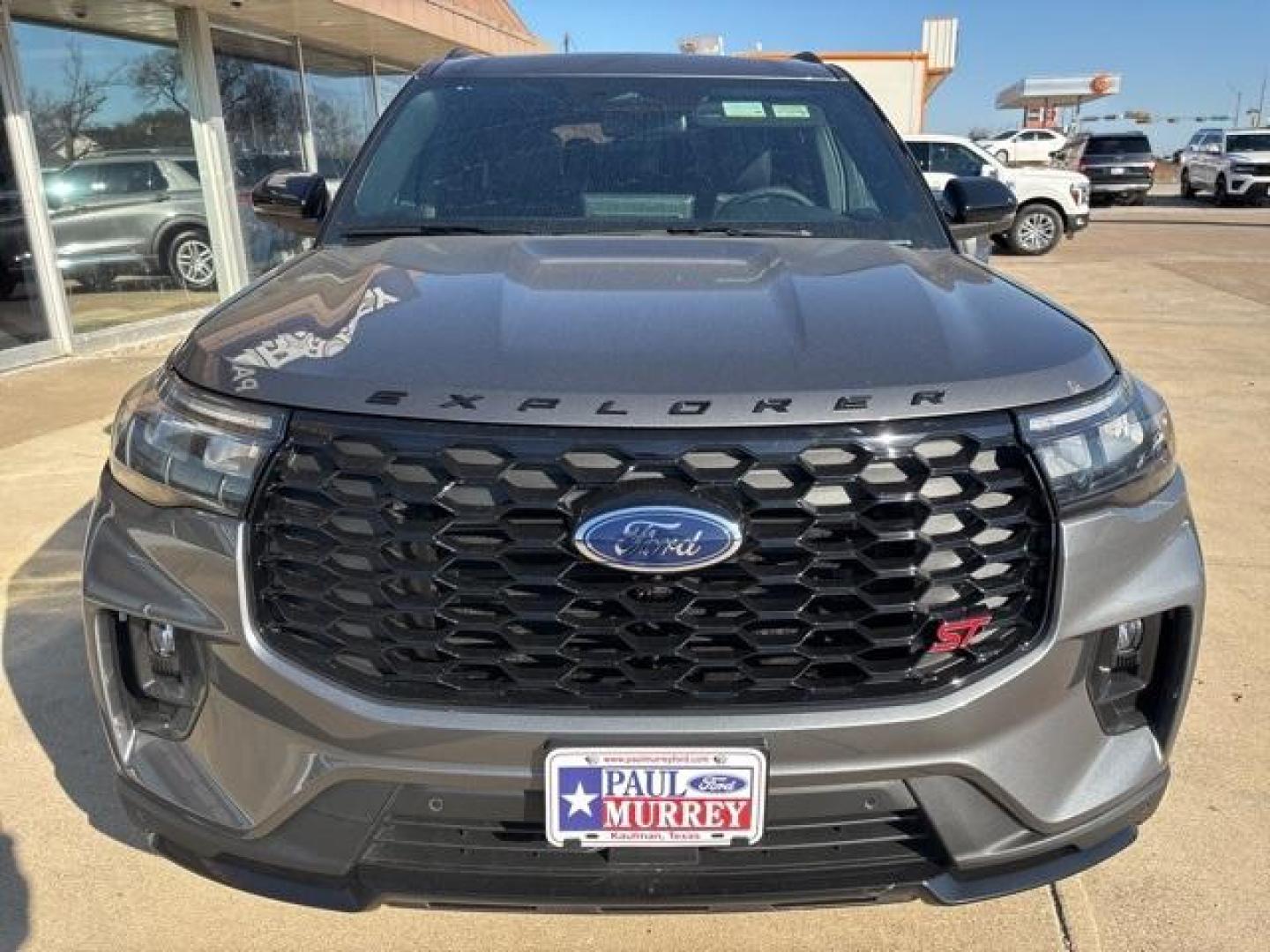 2025 Gray Metallic /Onyx Ford Explorer ST (1FMWK8GC7SG) with an 3.0L EcoBoost V6 engine, Automatic transmission, located at 1105 E Mulberry, Kaufman, TX, 75142, (972) 962-2151, 32.589550, -96.300926 - Photo#7