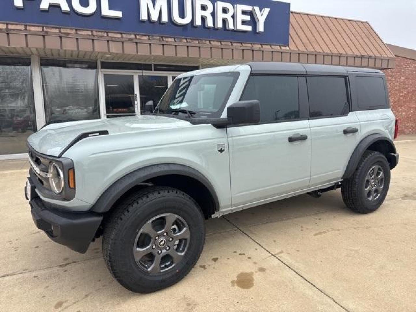 2024 Cactus /Dark Gray W/Black Onyx Ford Bronco Big Bend (1FMDE7BH7RL) with an 2.3L EcoBoost I-4 engine, Automatic transmission, located at 1105 E Mulberry, Kaufman, TX, 75142, (972) 962-2151, 32.589550, -96.300926 - Cactus Gray 2024 Ford Bronco 4D Sport Utility Big Bend 4WD 10-Speed Automatic 2.3L EcoBoost I-4<br><br><br>Please call Paul Murrey Ford Inc. In Kaufman Texas A Family Dealership Since 1952 Serving the Dallas Fort Worth and East Texas areas for over 70 years. Please call 972-962-2151 www.murreyford.c - Photo#2