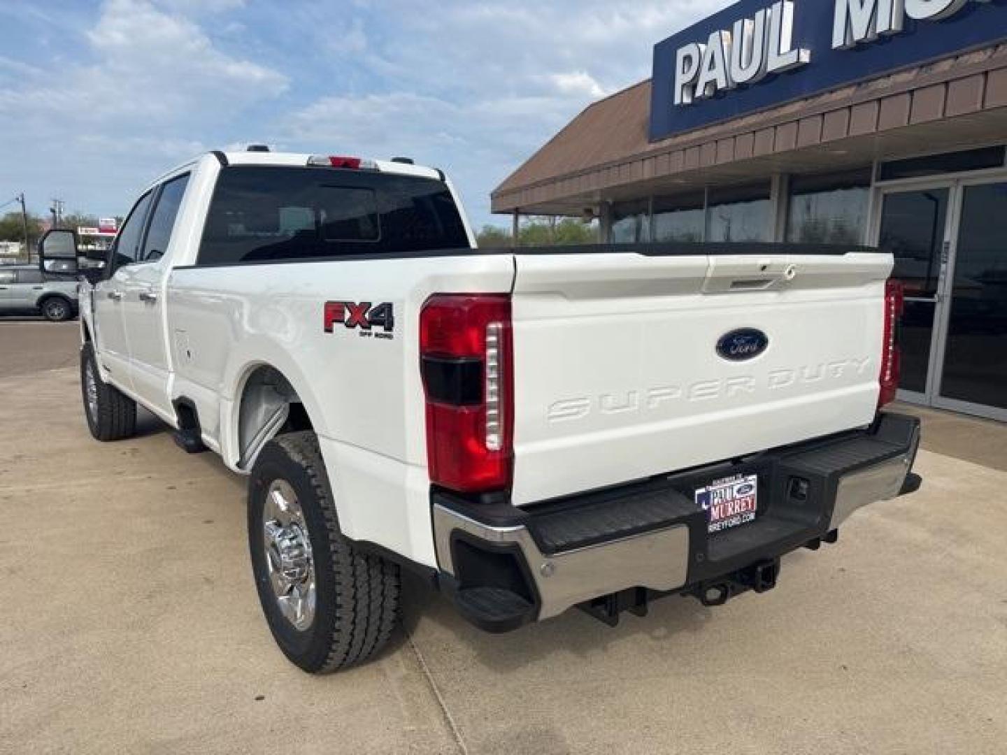 2025 White Metallic /Black Onyx Ford F-350SD Lariat (1FT8W3BT2SE) with an Power Stroke 6.7L V8 DI 32V OHV Turbodiesel engine, Automatic transmission, located at 1105 E Mulberry, Kaufman, TX, 75142, (972) 962-2151, 32.589550, -96.300926 - Star White Metallic Tri-Coat 2025 Ford F-350SD 4D Crew Cab Lariat 4WD 10-Speed Automatic Power Stroke 6.7L V8 DI 32V OHV Turbodiesel 4WD.<br><br><br>Please call Paul Murrey Ford Inc. In Kaufman Texas A Family Dealership Since 1952 Serving the Dallas Fort Worth and East Texas areas for over 70 years. - Photo#3